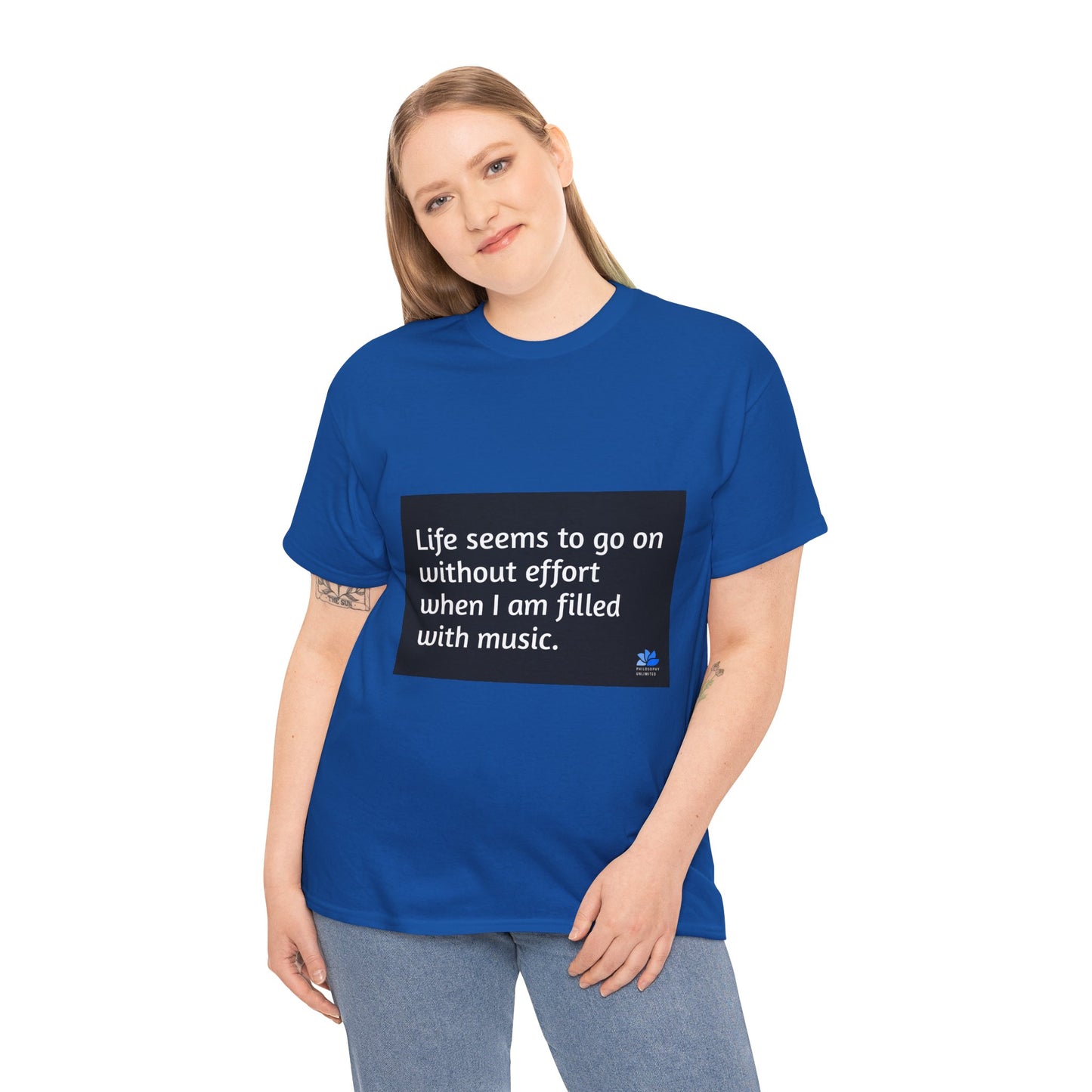 Alarm Dance Unisex ™ Heavy Cotton T-Shirt: Zitate von George Eliot