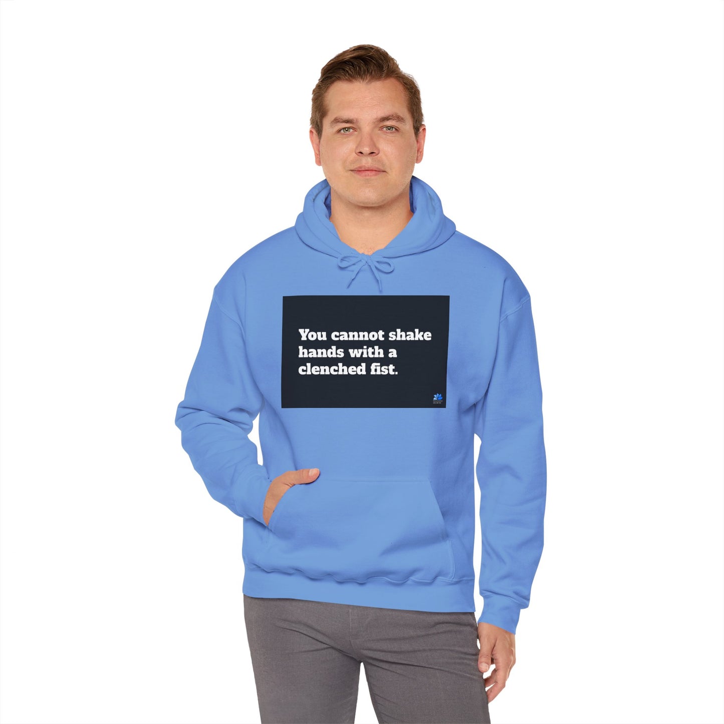 Back In Peace Unisex Heavy Blend ™ Hettegenser: Indira Gandhi Quotes