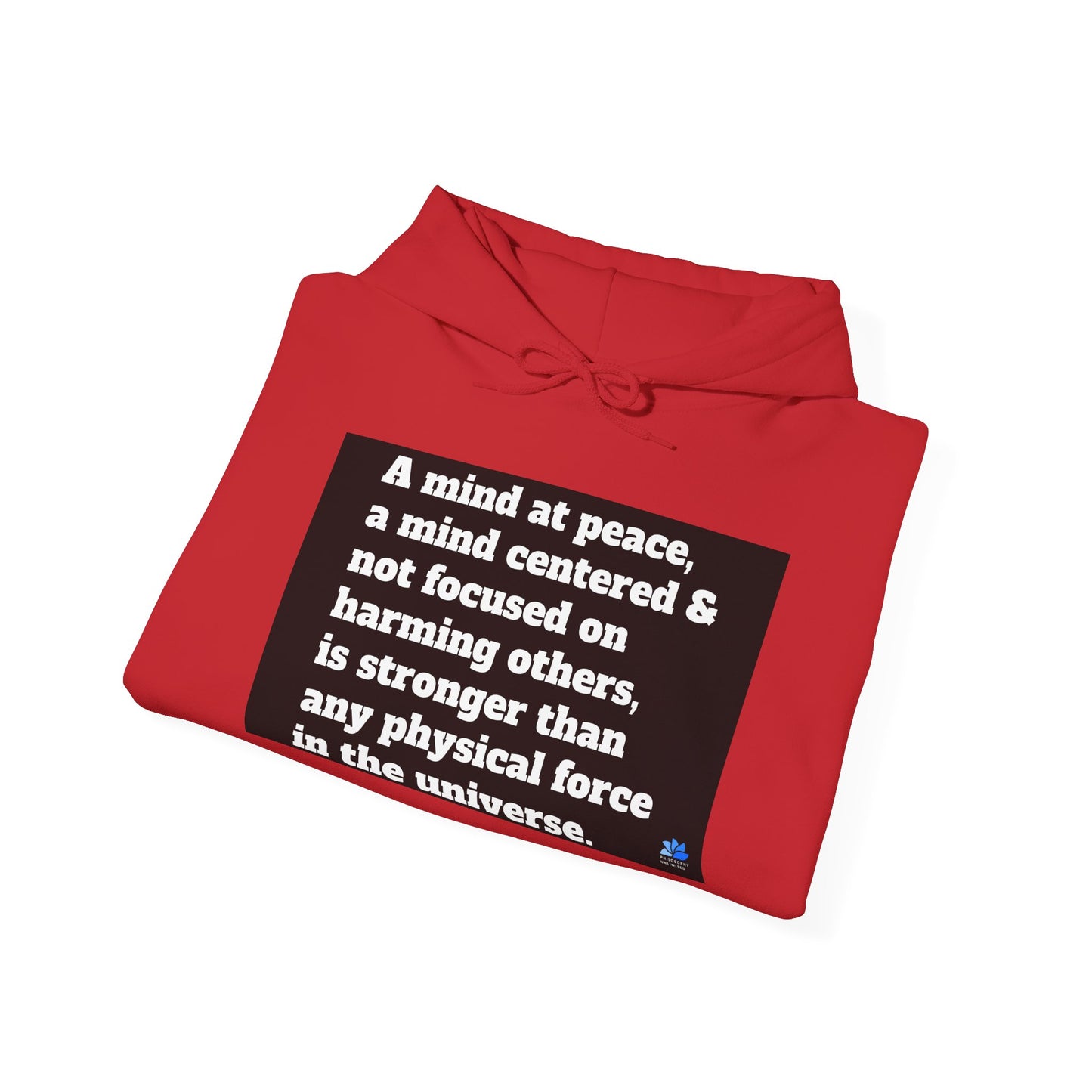 Back In Peace Sweat à capuche unisexe Heavy Blend™: Citations de Wayne Dyer