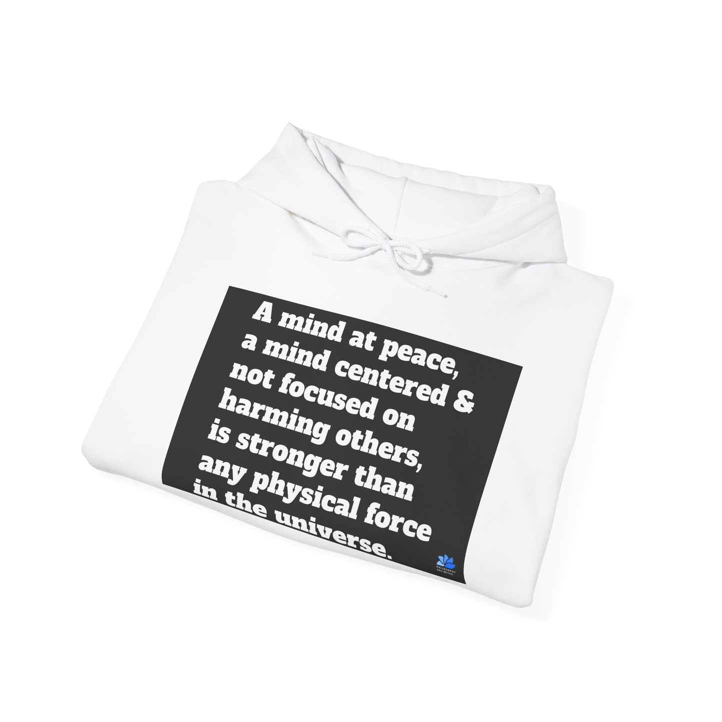 Back In Peace Sweat à capuche unisexe Heavy Blend™: Citations de Wayne Dyer