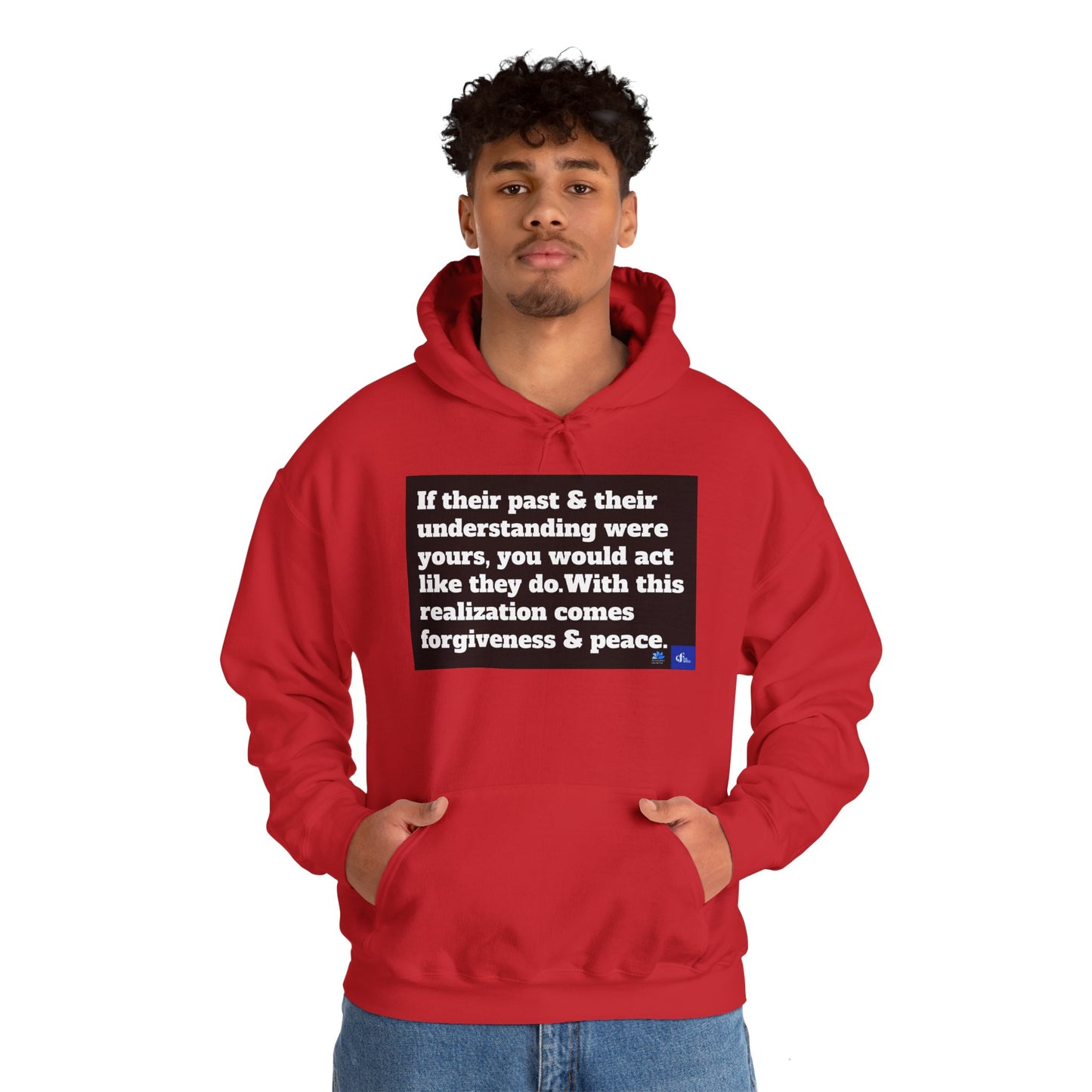 Back In Peace Unisex Heavy Blend ™ Hettegenser: Fabien Landry Quotes