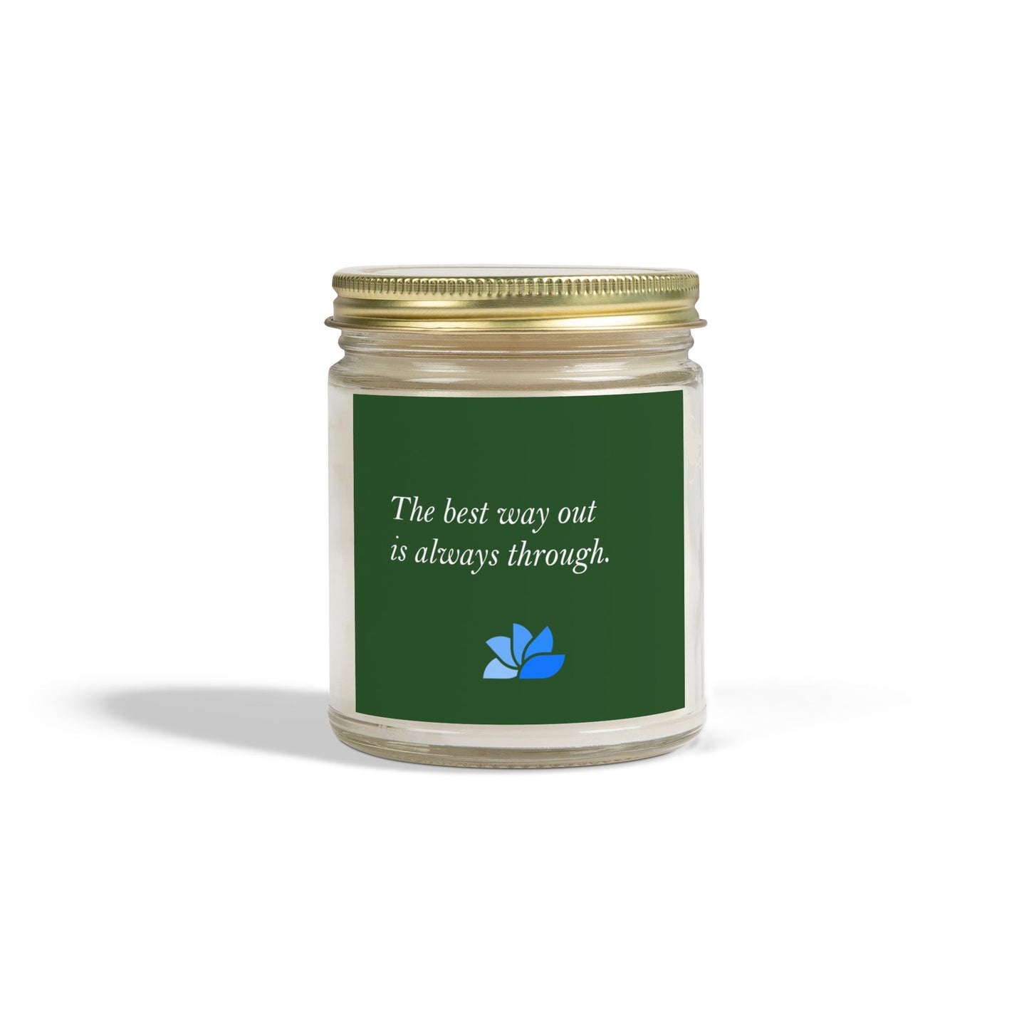 Possible Still™ Duftende Lys (4oz, 9oz) (Grønn Tema): Robert Frost Quotes