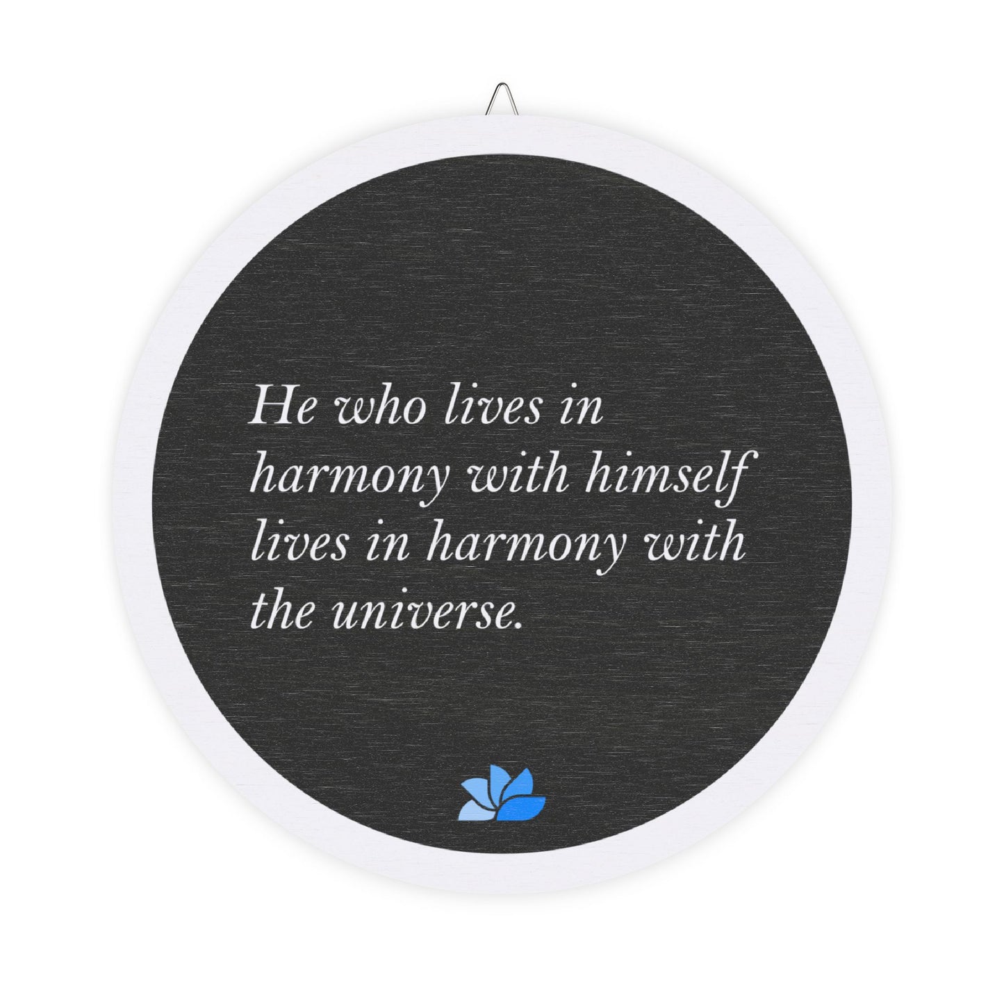 New Harmony™ Tre Hengende Skilt (Svart): Marcus Aurelius Quotes