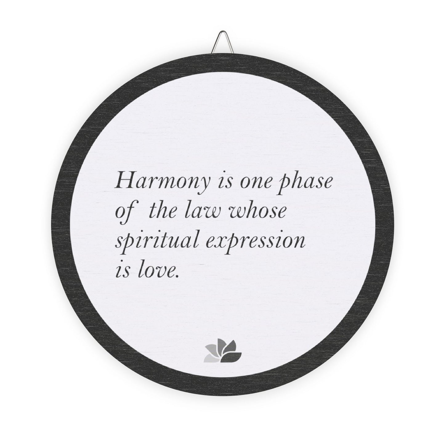 New Harmony™ Tre Hengende Skilt (Hvit): James Allen Quotes