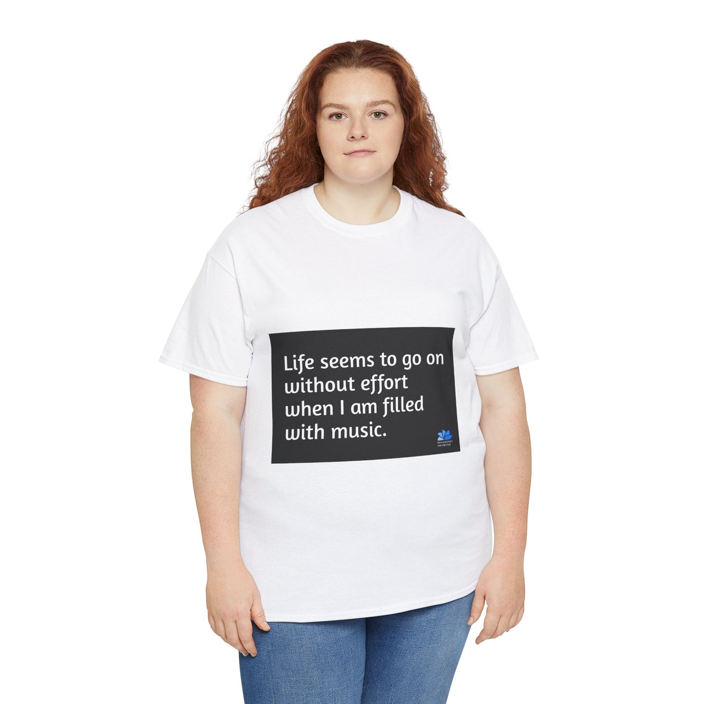 Alarm Dance Unisex ™ Heavy Cotton T-Shirt: Zitate von George Eliot