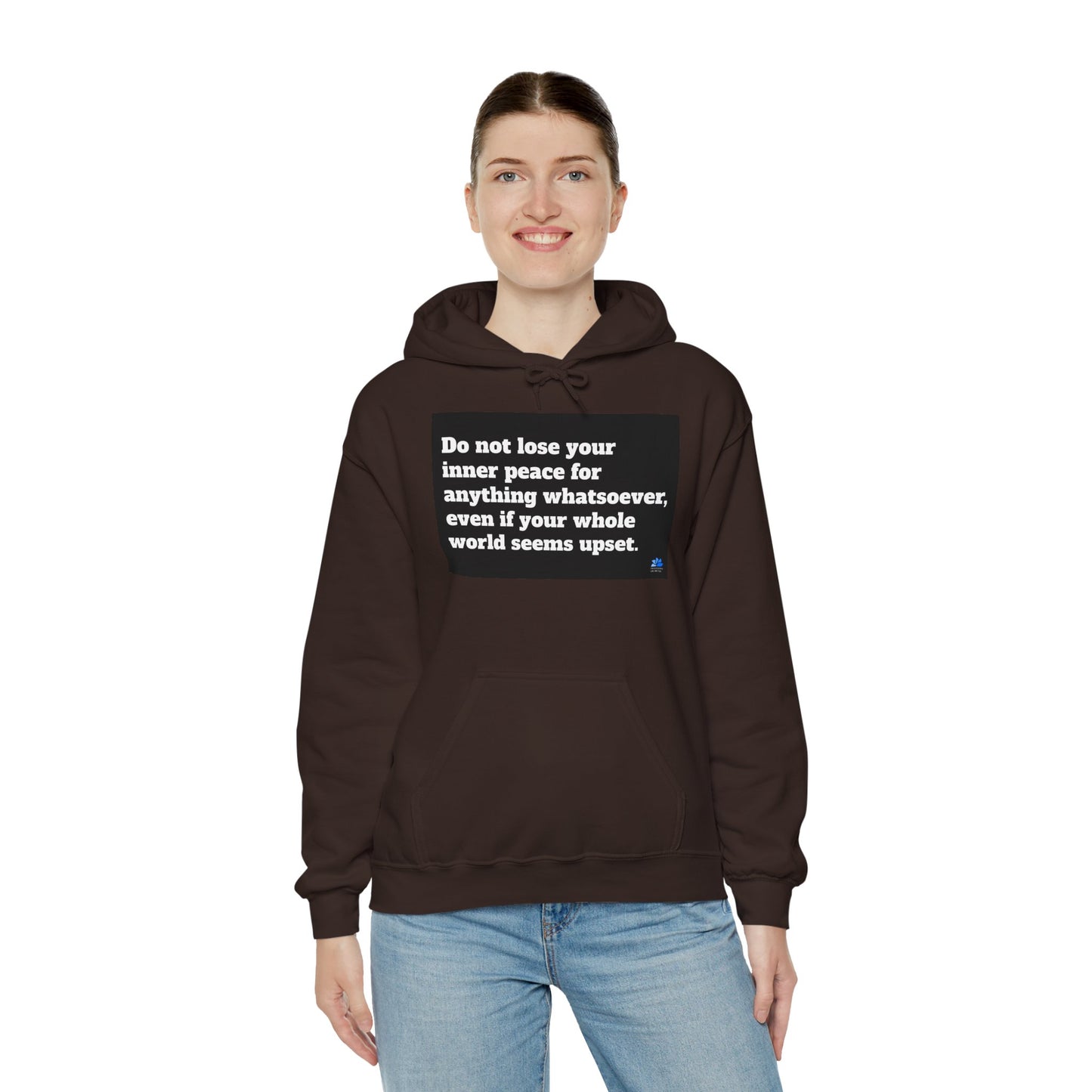 Back In Peace Unisex Heavy Blend ™ Hettegenser: Saint Francis de Sales Quotes