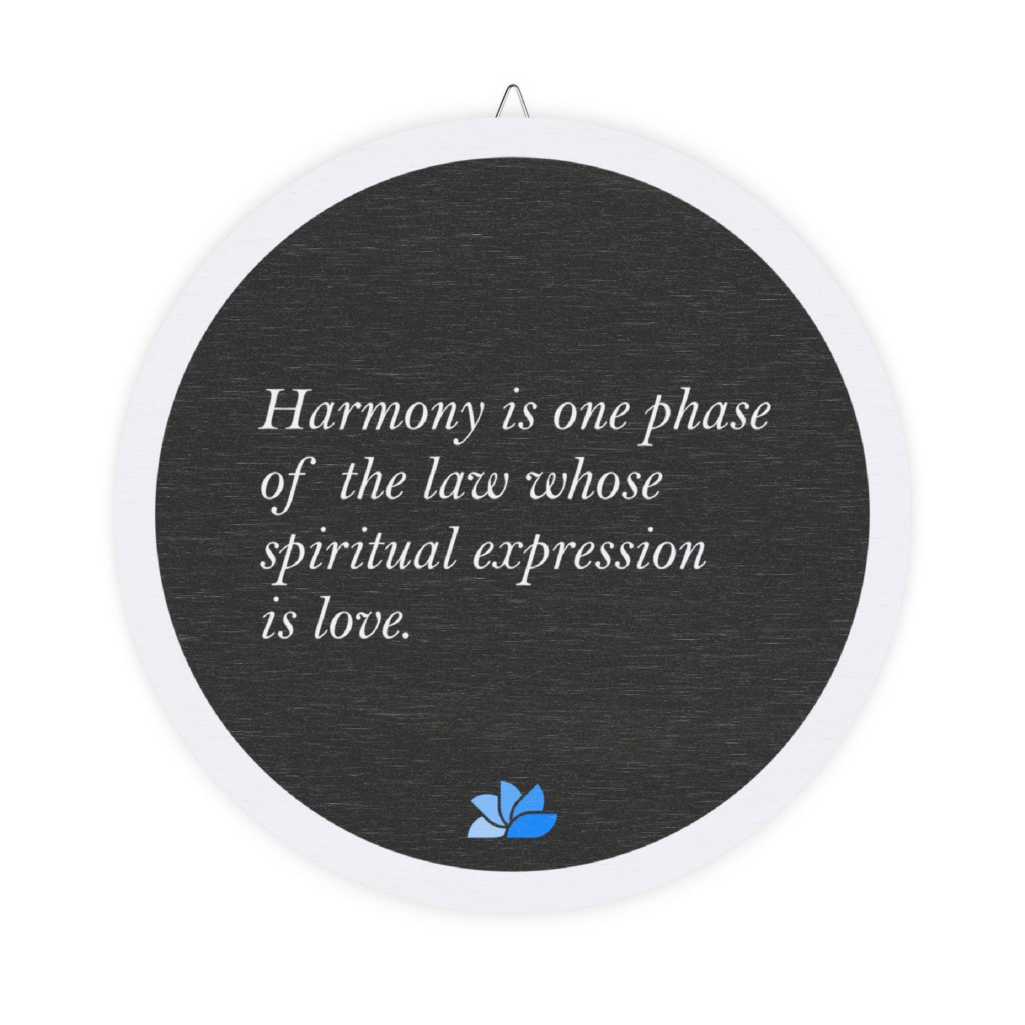 New Harmony™ Tre Hengende Skilt (Svart): James Allen Quotes