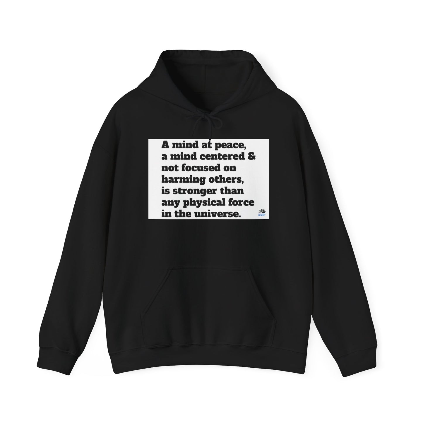 Back In Peace Sweat à capuche unisexe Heavy Blend™: Citations de Wayne Dyer
