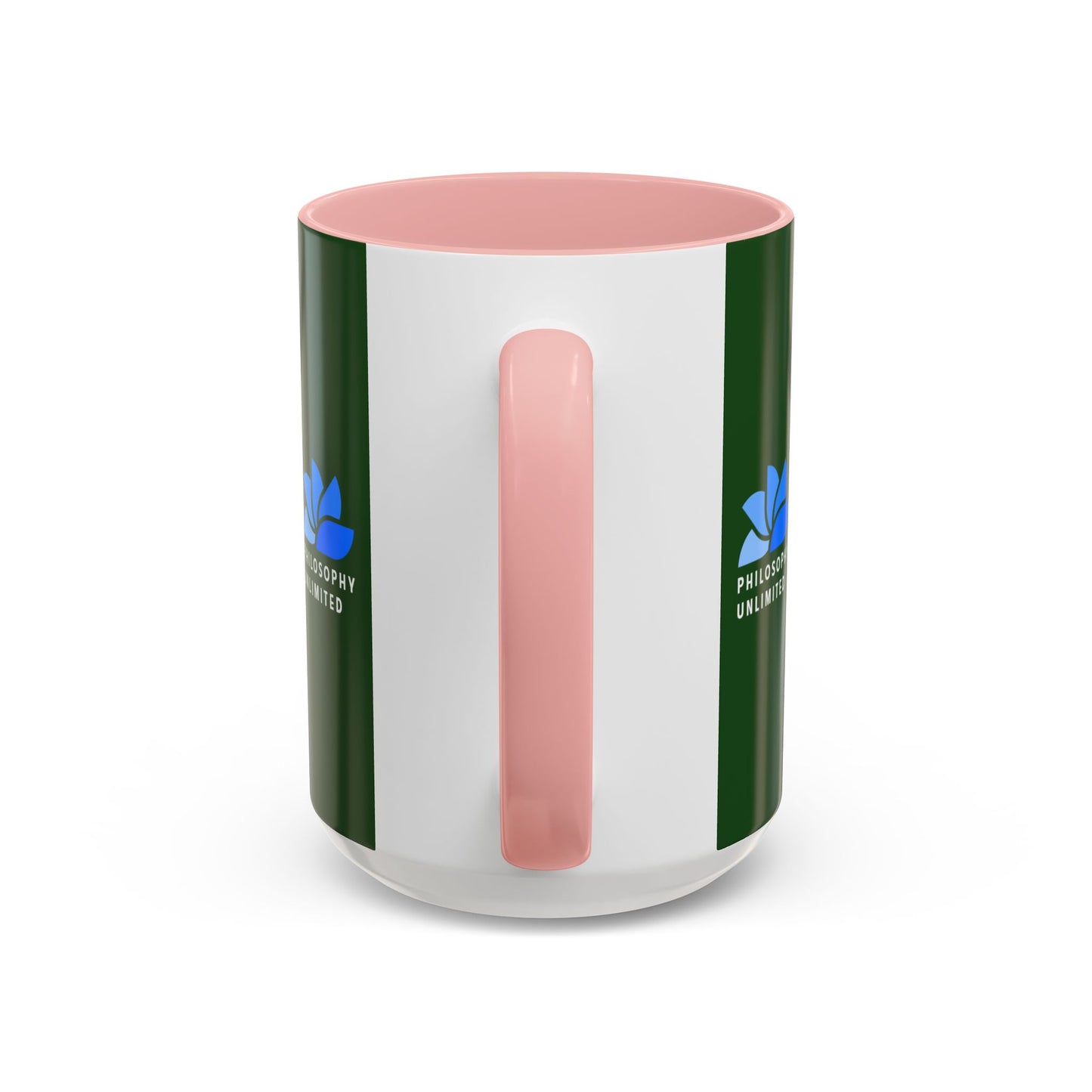 The Storm Is Over Tasse à café Accent™ 11 oz (0,33 L) / 15 oz (0,44 L) (Thème vert) : Citations de Fabien Landry
