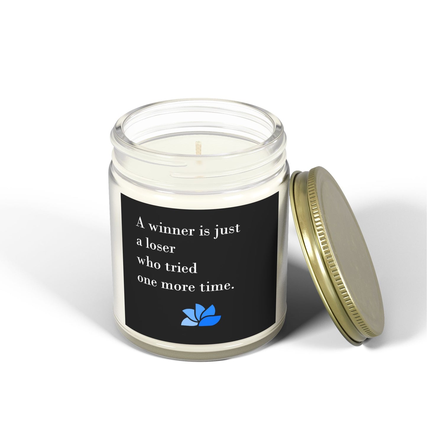 Possible Still™ Scented Candle (4oz, 9oz) (Black Theme): George M. Moore Jr. Quotes