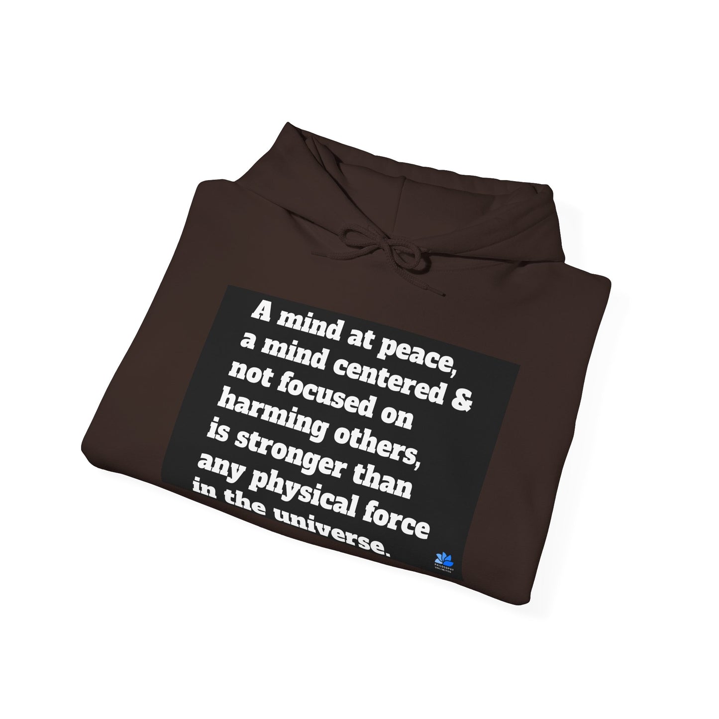 Back In Peace Sweat à capuche unisexe Heavy Blend™: Citations de Wayne Dyer
