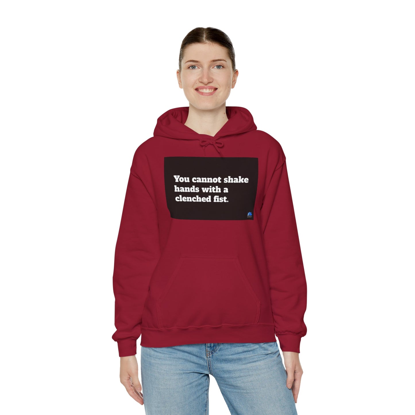 Back In Peace Unisex Heavy Blend ™ Hettegenser: Indira Gandhi Quotes