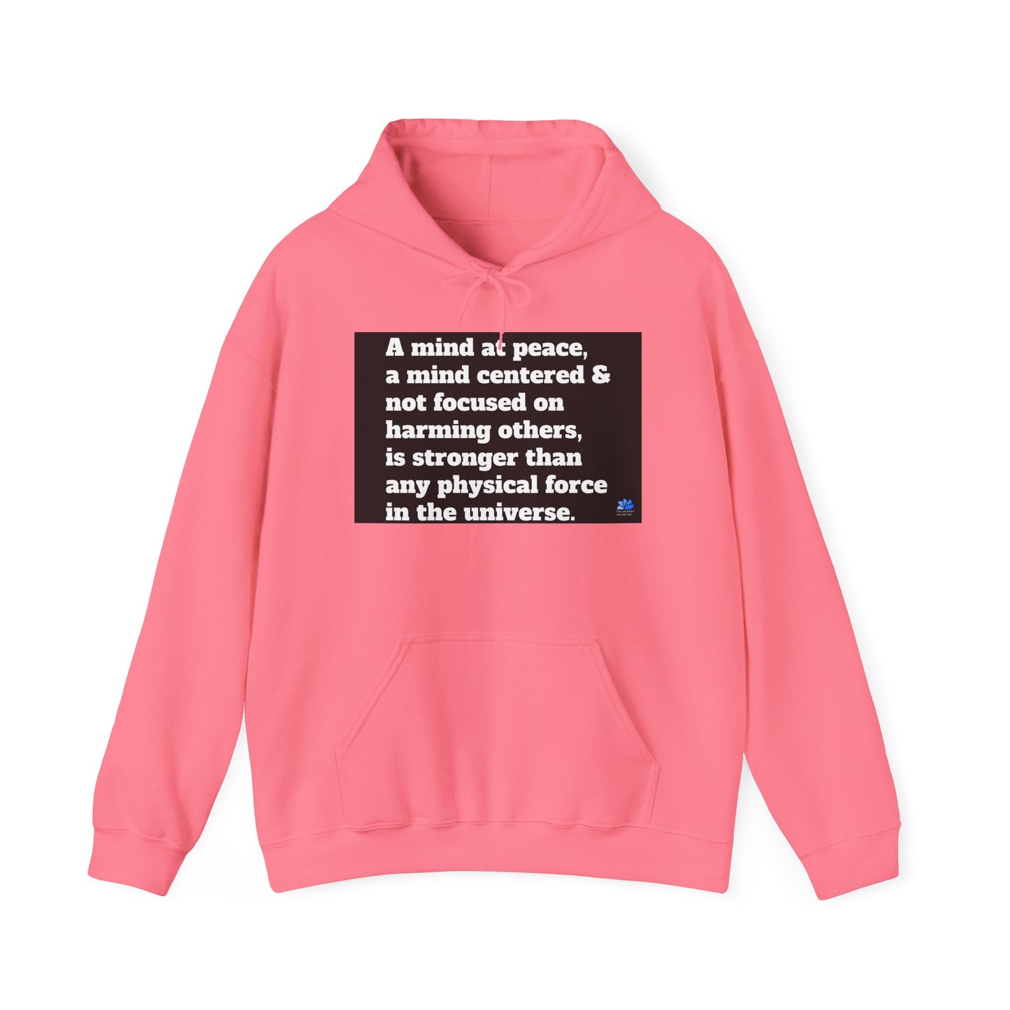 Back In Peace Sweat à capuche unisexe Heavy Blend™: Citations de Wayne Dyer