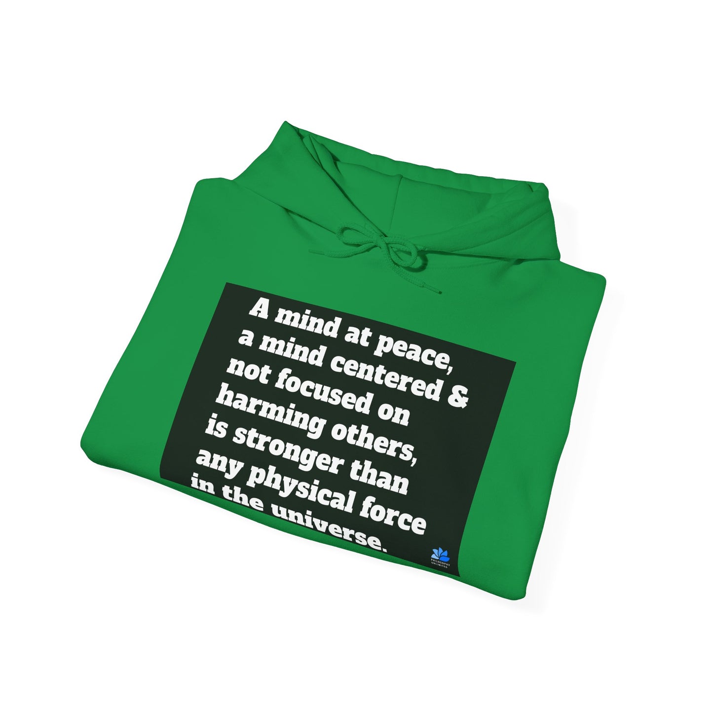Back In Peace Sweat à capuche unisexe Heavy Blend™: Citations de Wayne Dyer