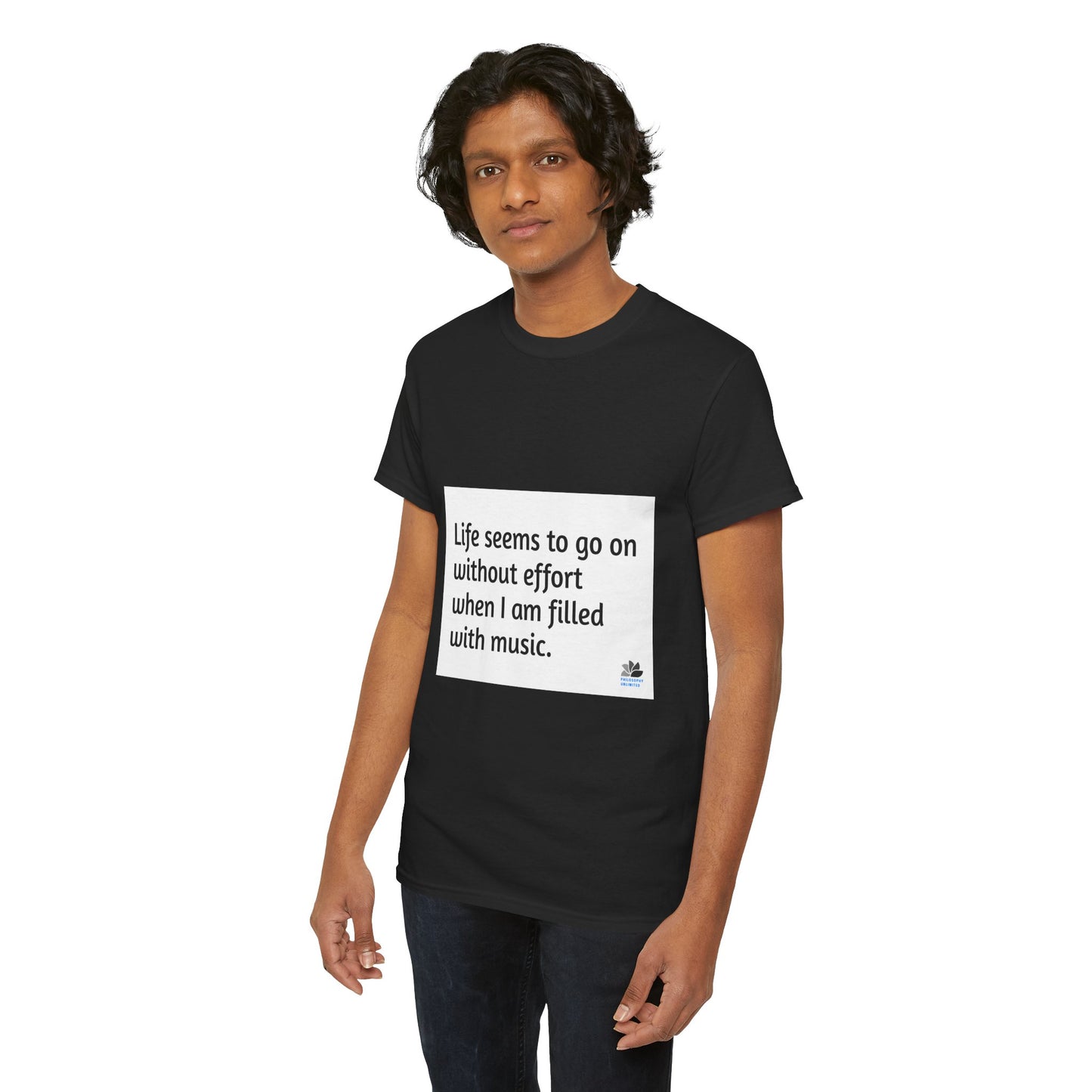 Alarm Dance Unisex ™ Heavy Cotton T-Shirt: Zitate von George Eliot