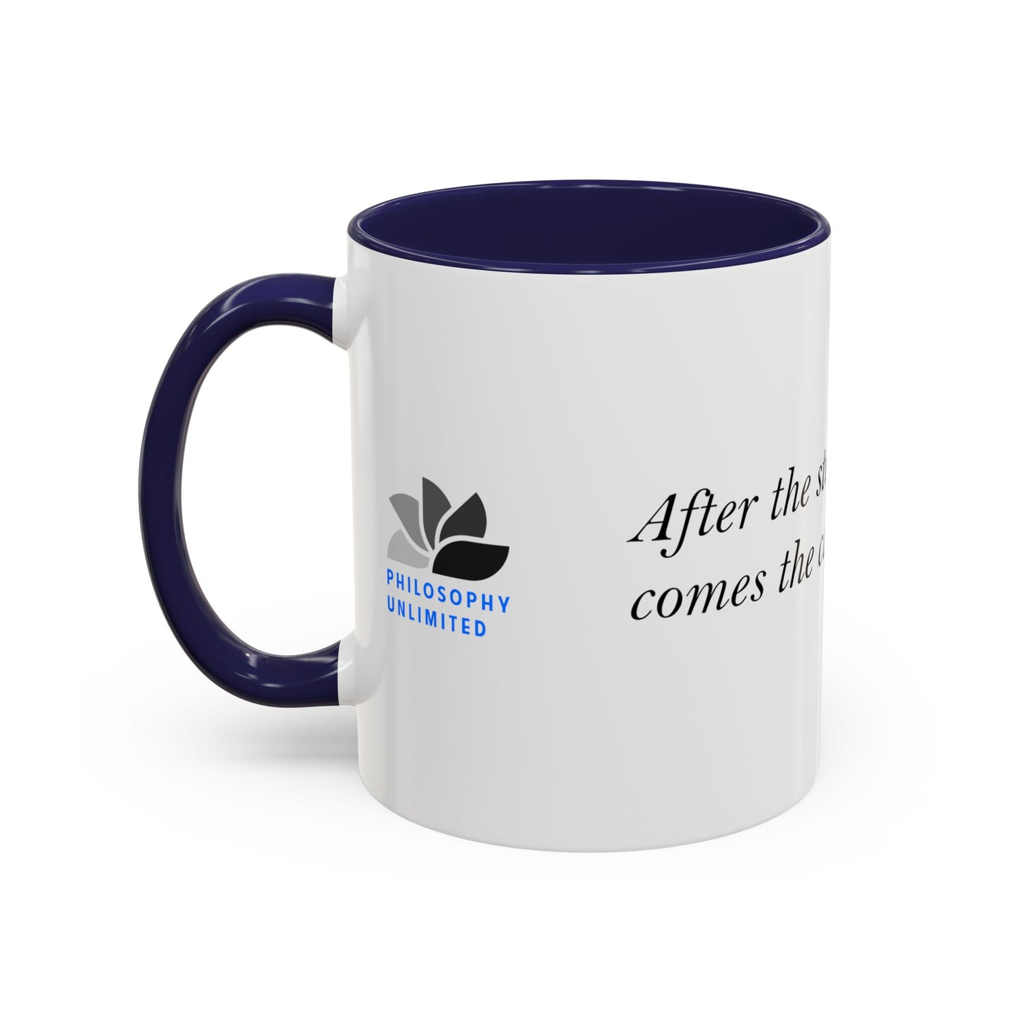 The Storm Is Over Accent™ Kaffekrus 11 oz (0,33 l) / 15 oz (0,44 l) (Hvit Tema): Matthew Henry Quotes