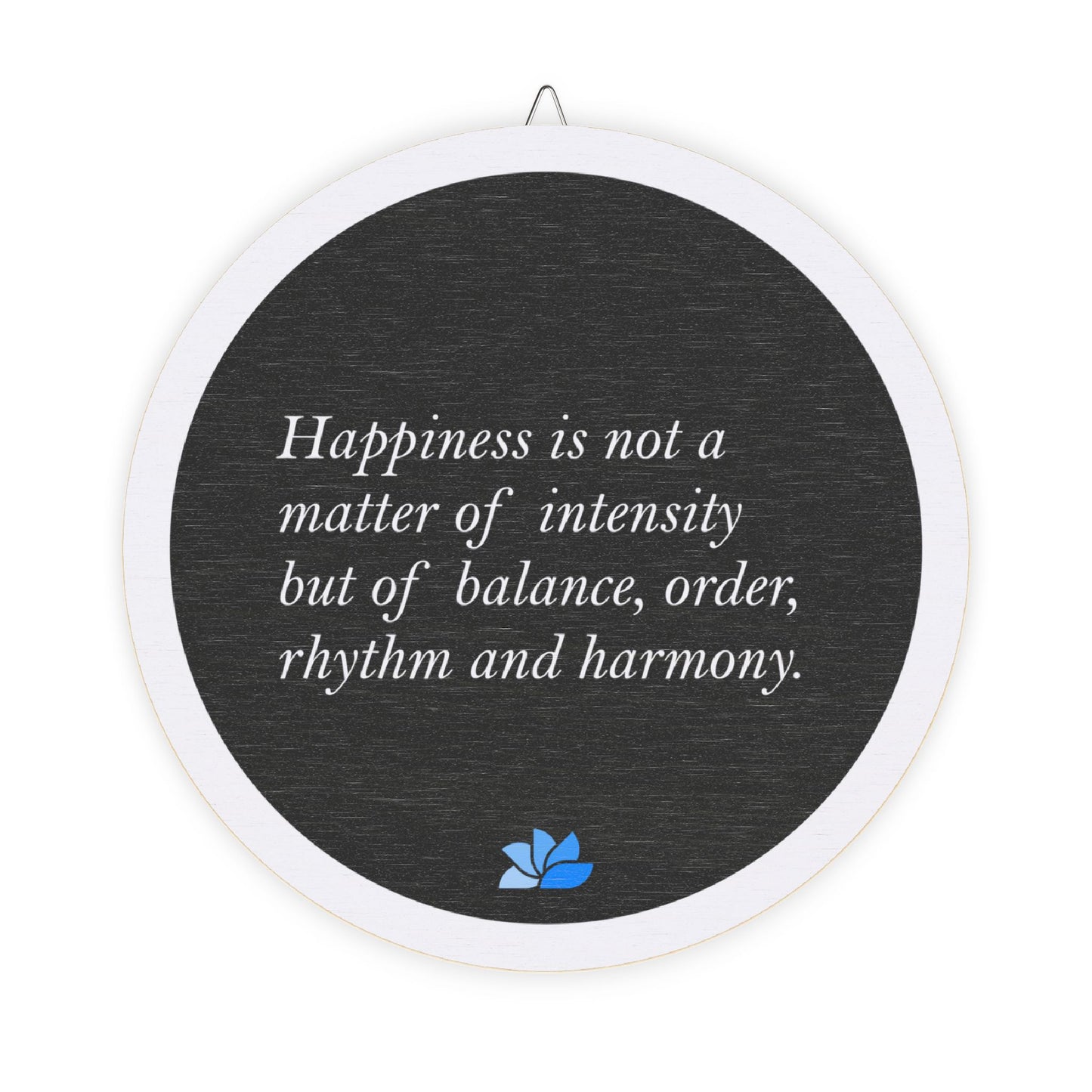 New Harmony™ Tre Hengende Skilt (Svart): Thomas Merton Quotes