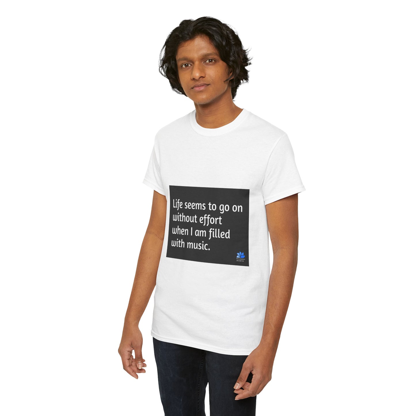 Alarm Dance Unisex ™ Heavy Cotton T-Shirt: Zitate von George Eliot