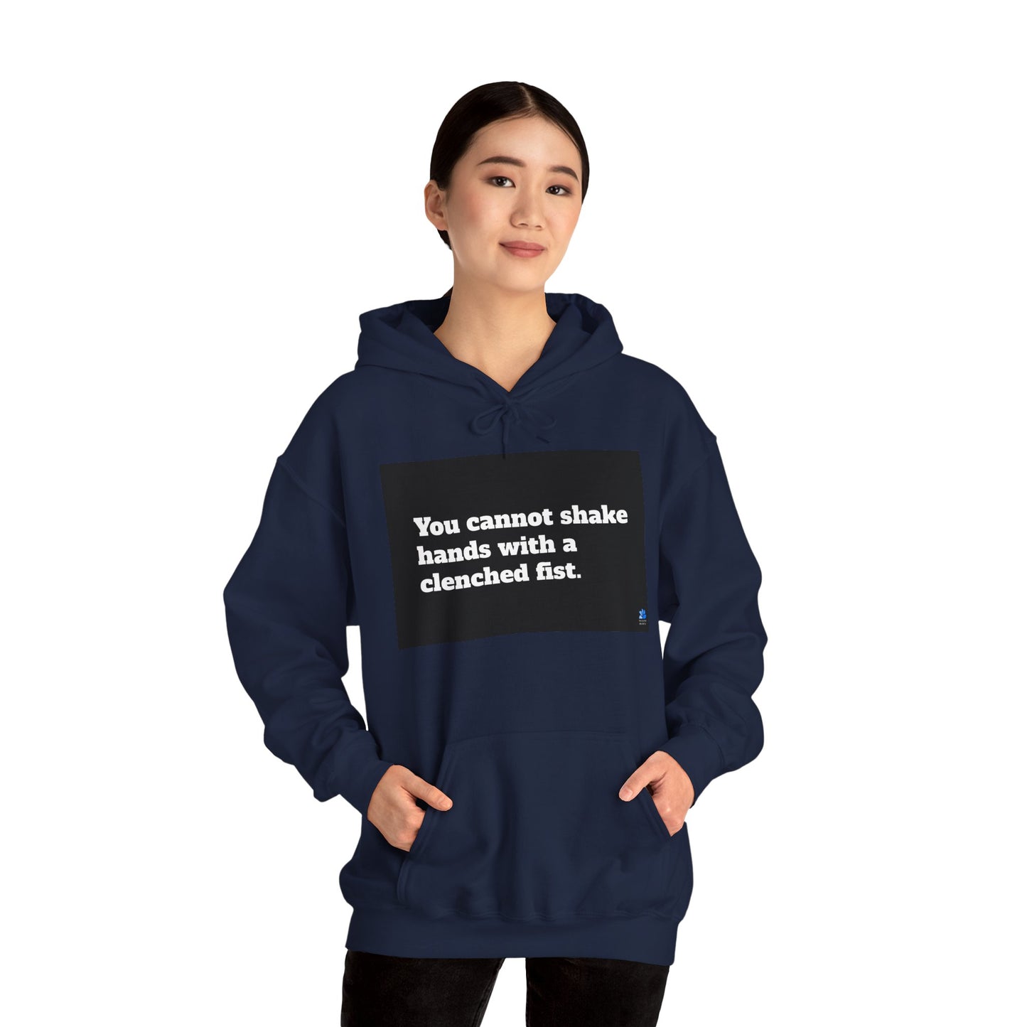 Back In Peace Unisex Heavy Blend ™ Hettegenser: Indira Gandhi Quotes