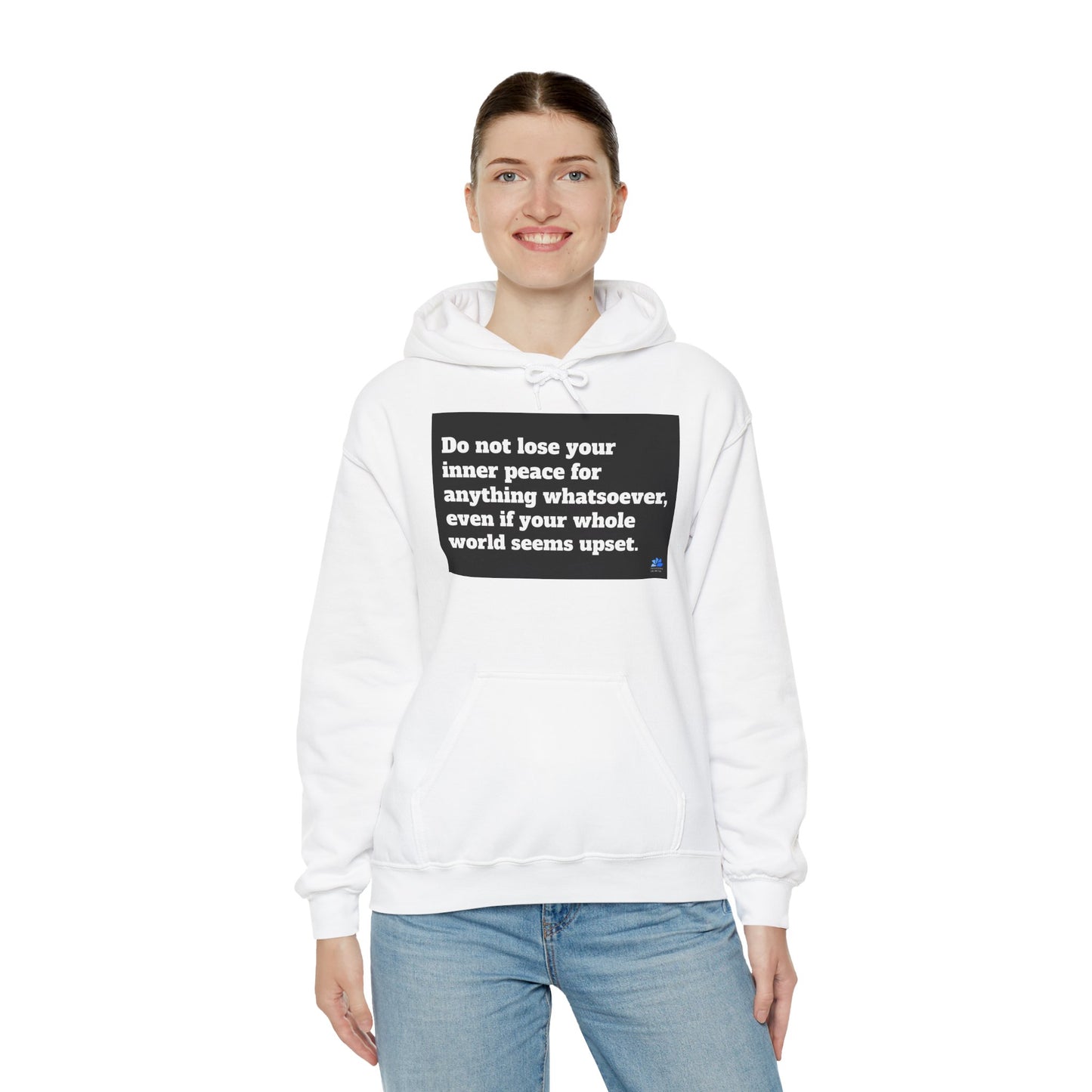 Back In Peace Unisex Heavy Blend ™ Hettegenser: Saint Francis de Sales Quotes