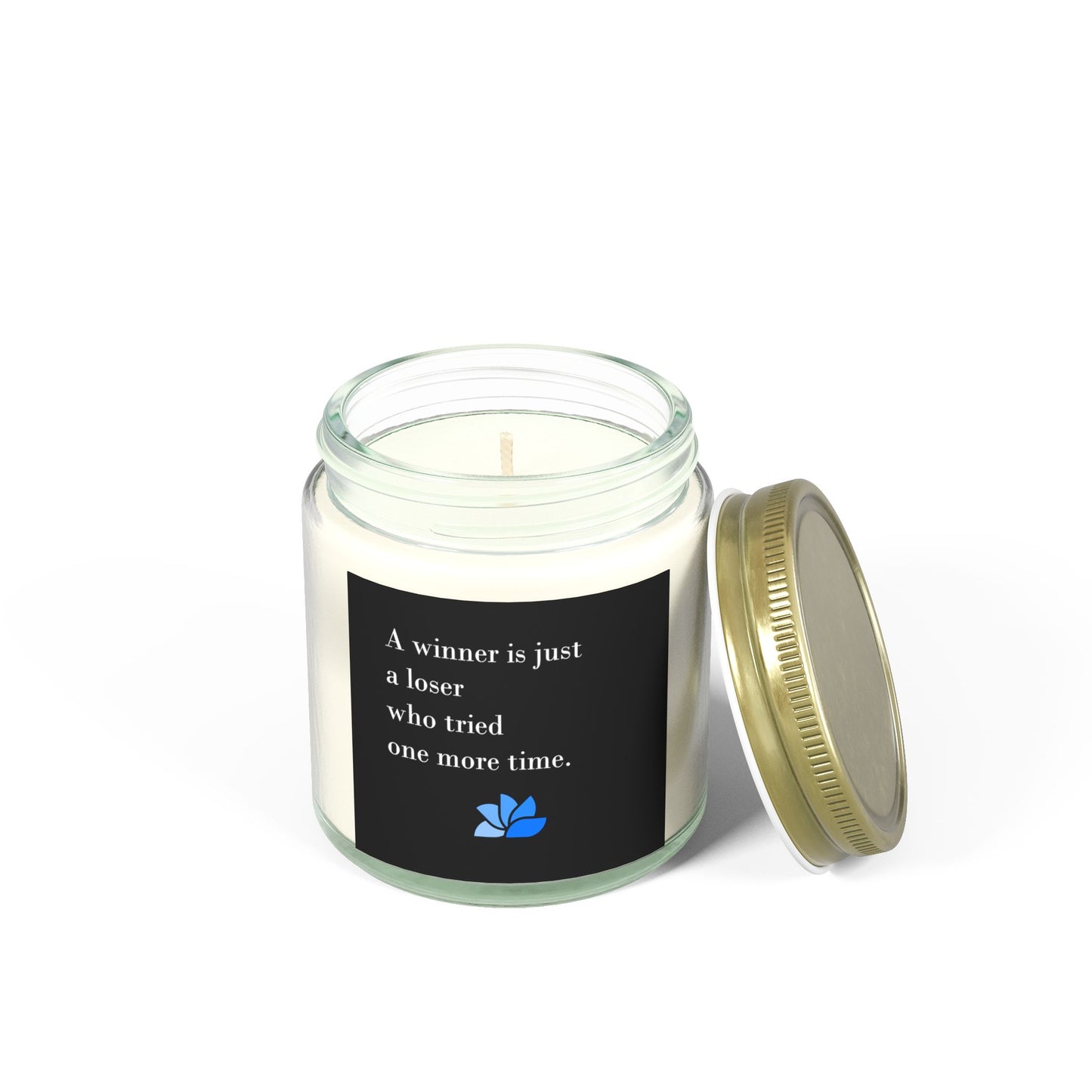 Possible Still™ Scented Candle (4oz, 9oz) (Black Theme): George M. Moore Jr. Quotes