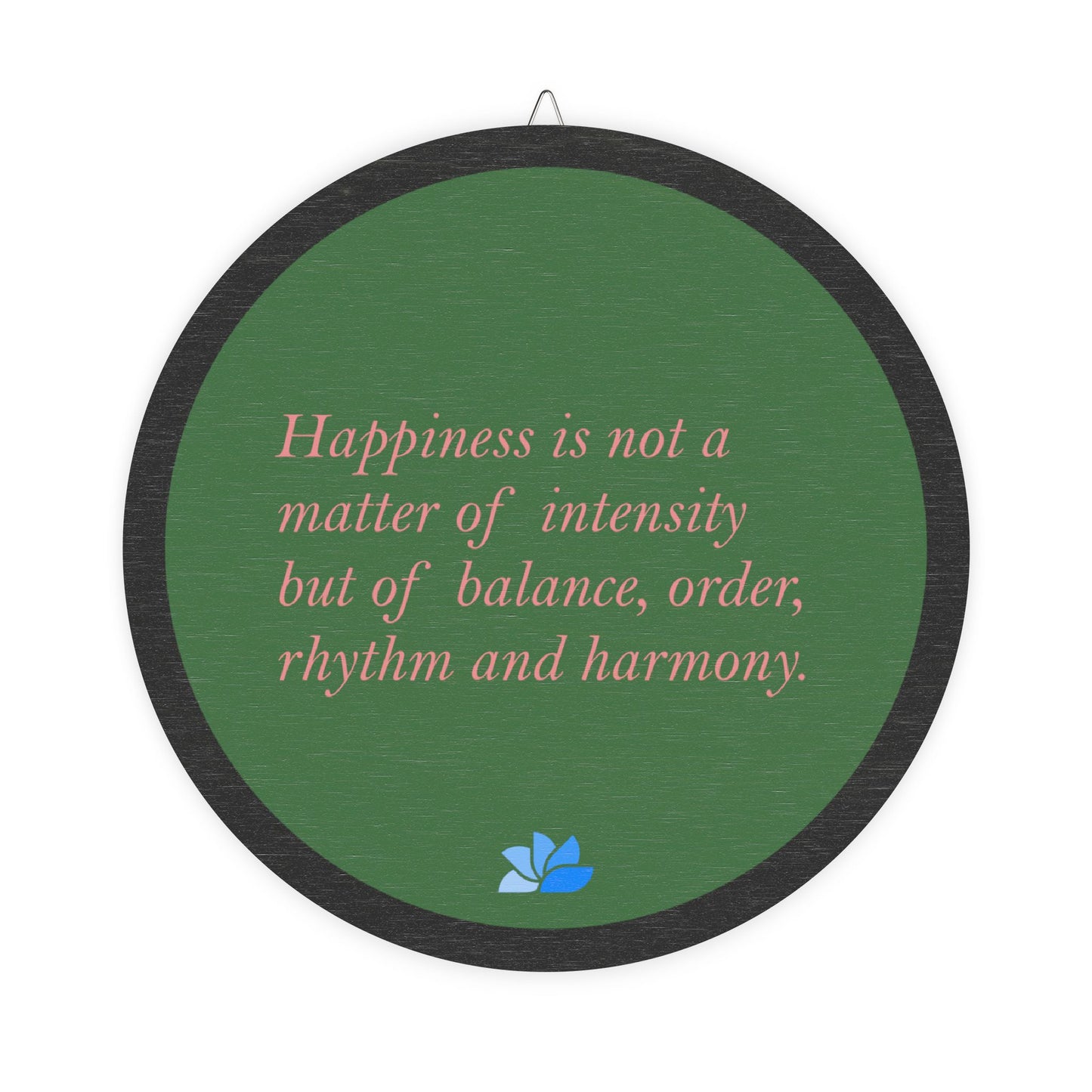 New Harmony™ Tre Hengende Skilt (Grønn): Thomas Merton Quotes