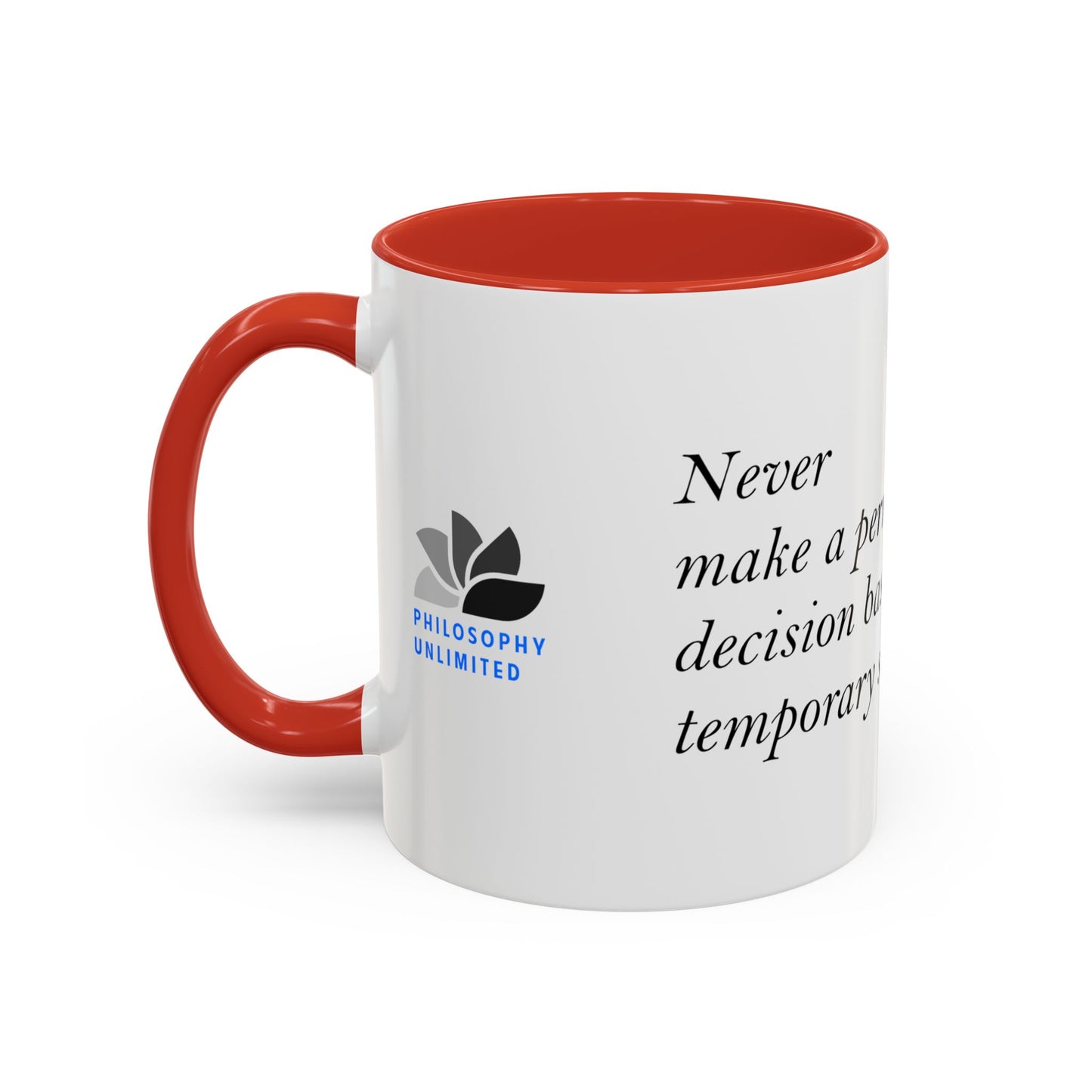 The Storm Is Over Accent™ Kaffekrus 11 oz (0,33 l) / 15 oz (0,44 l) (Hvit Tema): T. D. Jakes Quotes