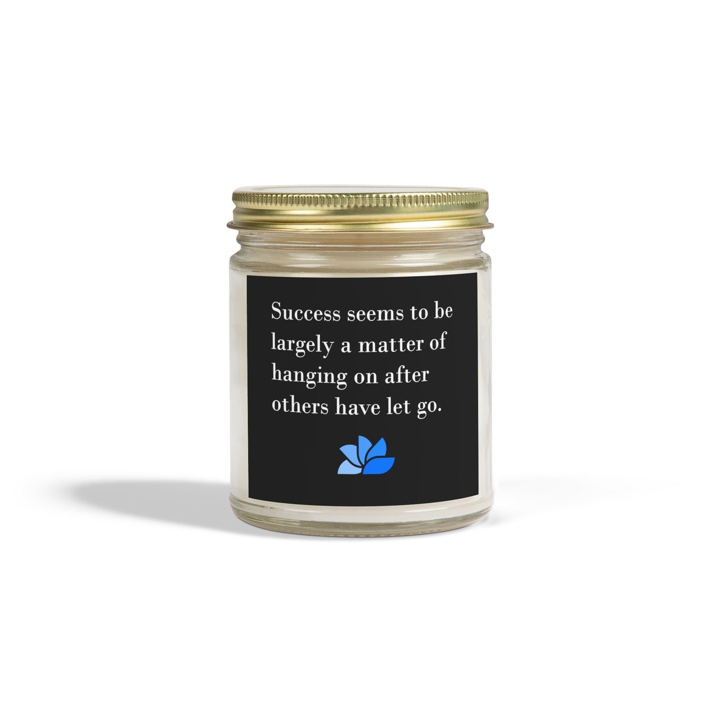 Possible Still™ Duftende Lys (4oz, 9oz) (Svart Tema): William Feather Quotes