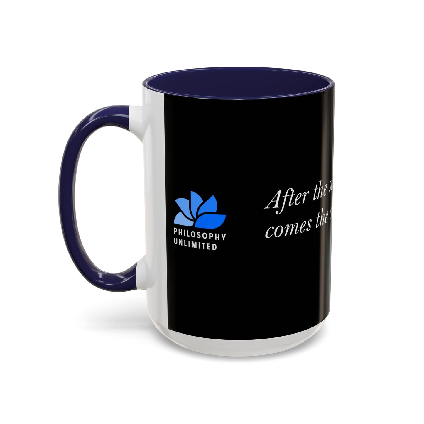 The Storm Is Over Accent™ kaffekrus 11 oz (0,33 L) / 15 oz (0,44 L) (sort tema): Matthew Henry Citater
