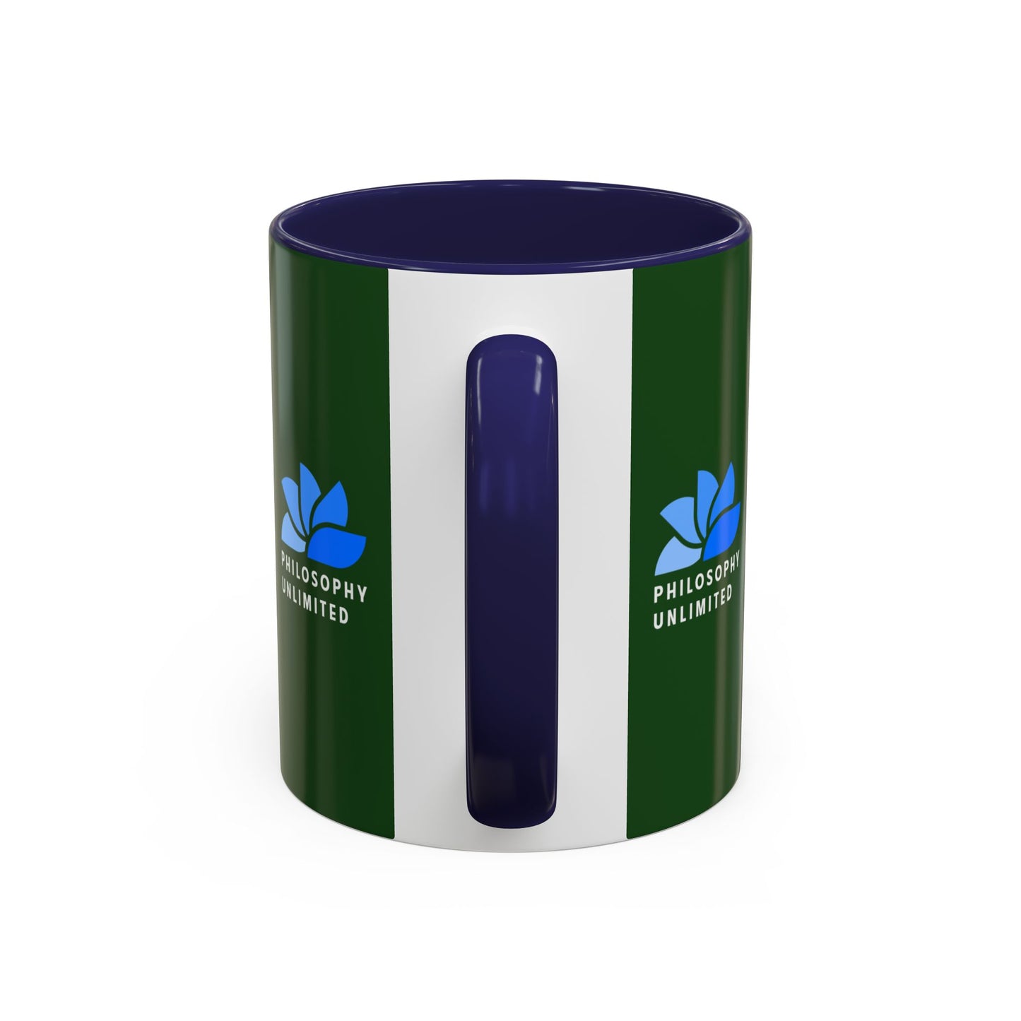 The Storm Is Over Tasse à café Accent™ 11 oz (0,33 L) / 15 oz (0,44 L) (Thème vert) : Citations de Fabien Landry