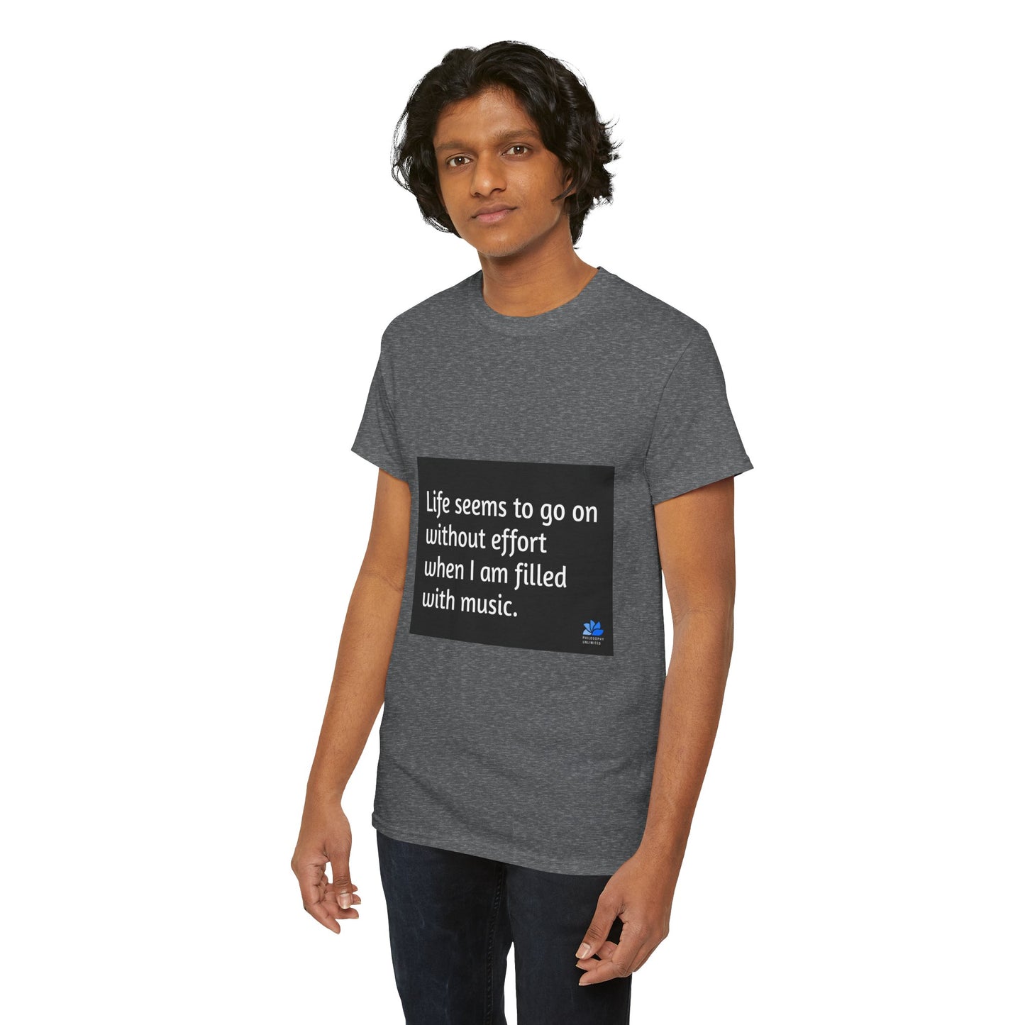 Alarm Dance Unisex ™ Heavy Cotton T-Shirt: Zitate von George Eliot