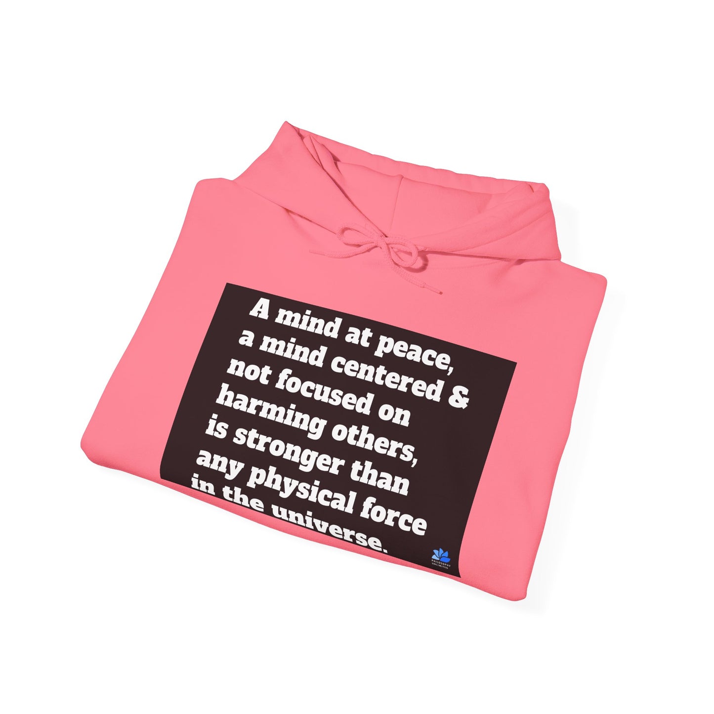 Back In Peace Sweat à capuche unisexe Heavy Blend™: Citations de Wayne Dyer