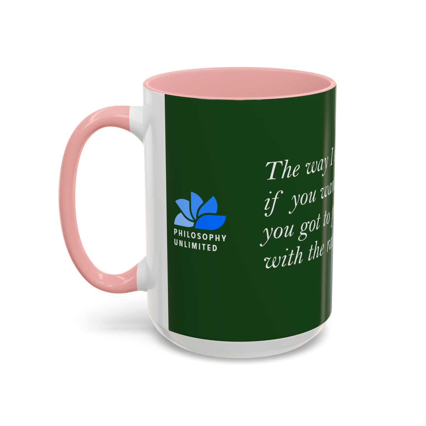 The Storm Is Over Accent™ Kaffekrus 11 oz (0,33 l) / 15 oz (0,44 l) (Grønn Tema): Dolly Parton Quotes