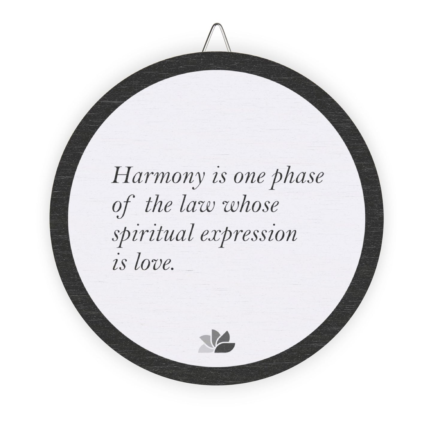 New Harmony™ Tre Hengende Skilt (Hvit): James Allen Quotes