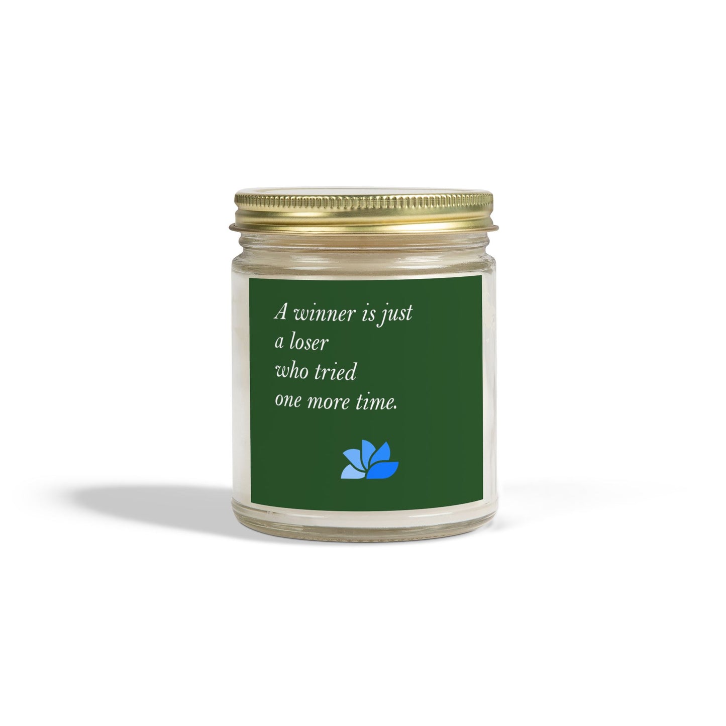 Possible Still™ duftlys (4 oz, 9 oz) (grønt tema): George M. Moore Jr. Citater
