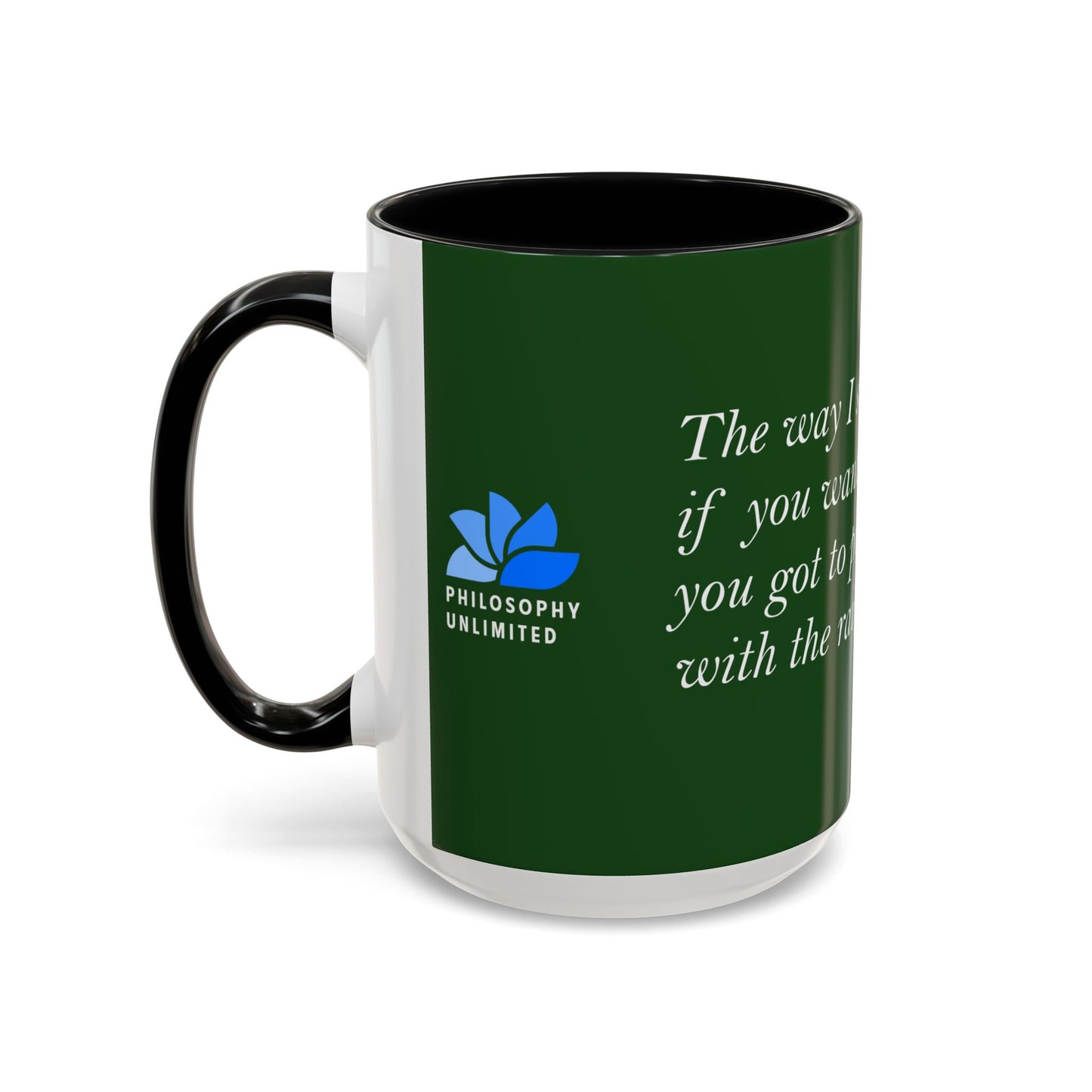 The Storm Is Over Accent™ Kaffekrus 11 oz (0,33 l) / 15 oz (0,44 l) (Grønn Tema): Dolly Parton Quotes