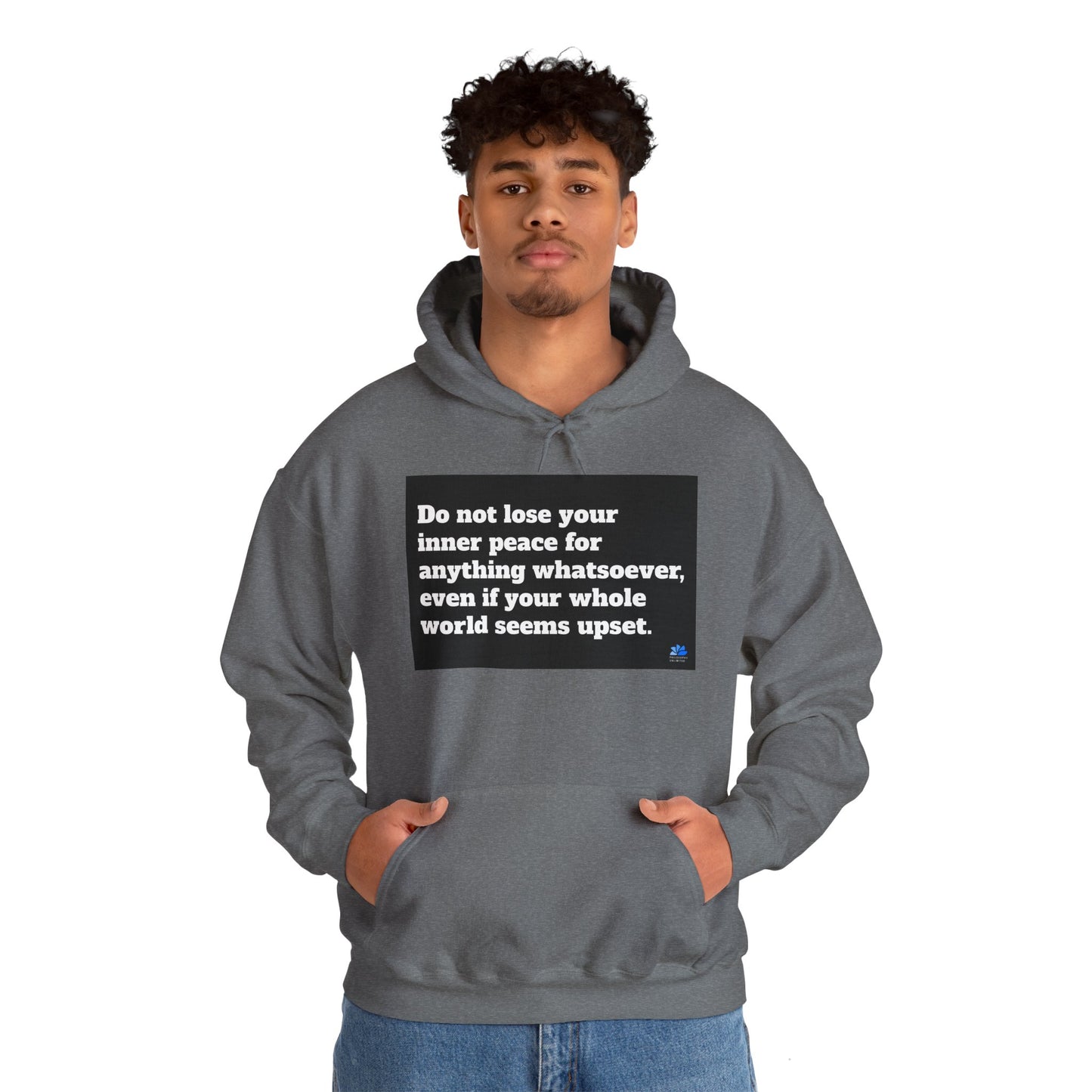 Back In Peace Unisex Heavy Blend ™ Hettegenser: Saint Francis de Sales Quotes