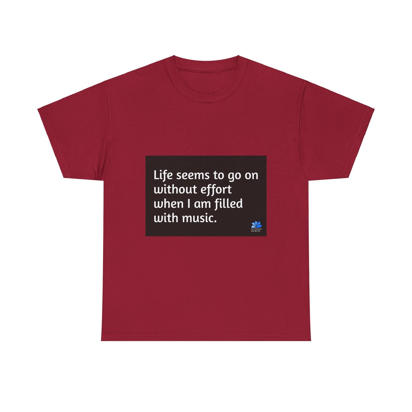 Alarm Dance Unisex ™ Heavy Cotton T-Shirt: Zitate von George Eliot