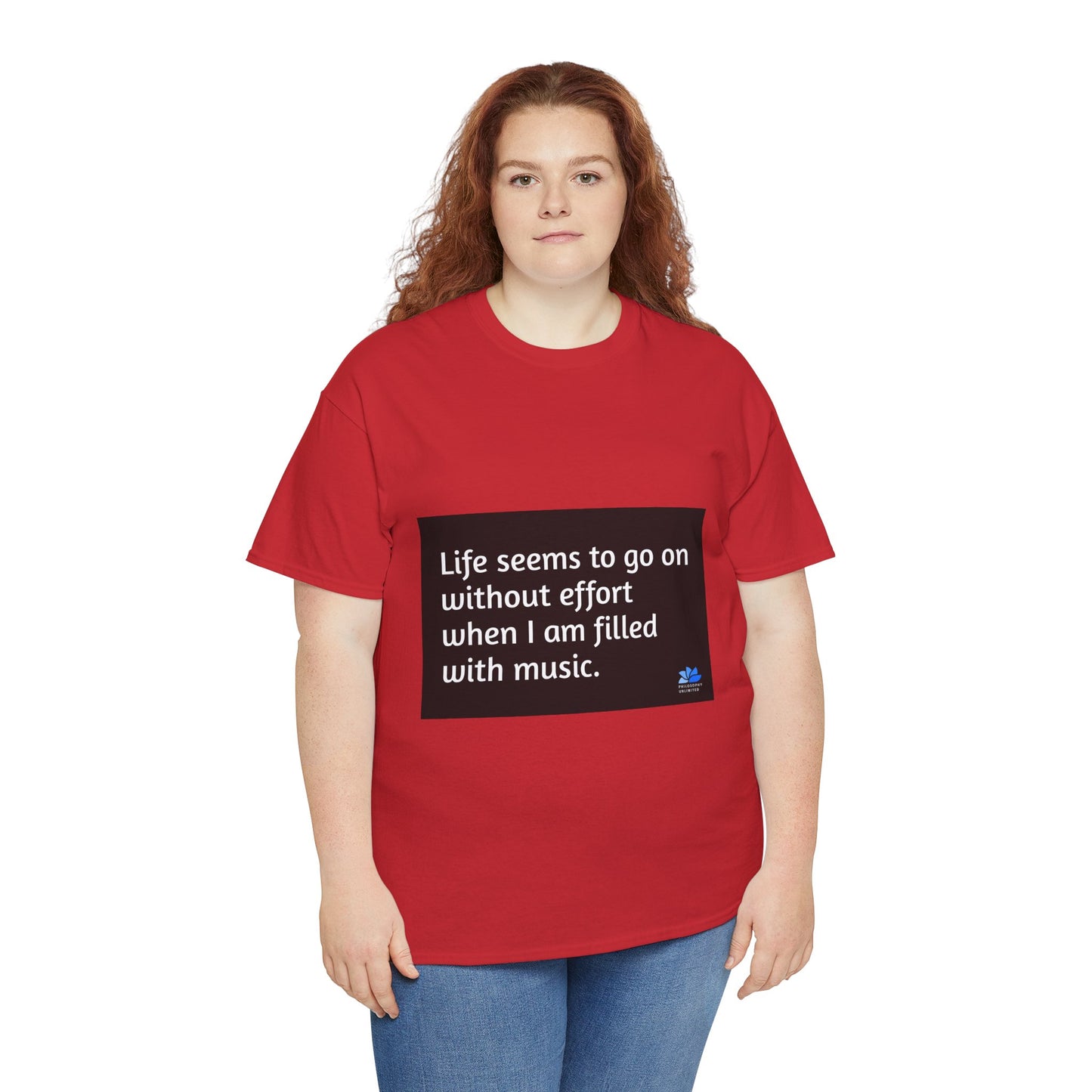 Alarm Dance Unisex ™ Heavy Cotton T-Shirt: Zitate von George Eliot