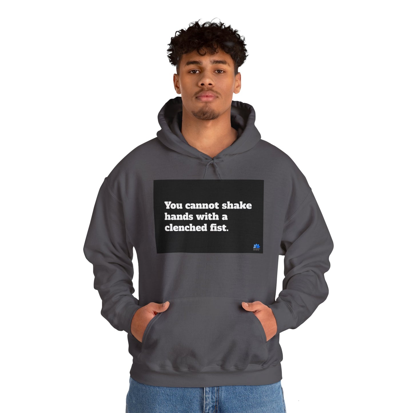Back In Peace Unisex Heavy Blend ™ Hettegenser: Indira Gandhi Quotes