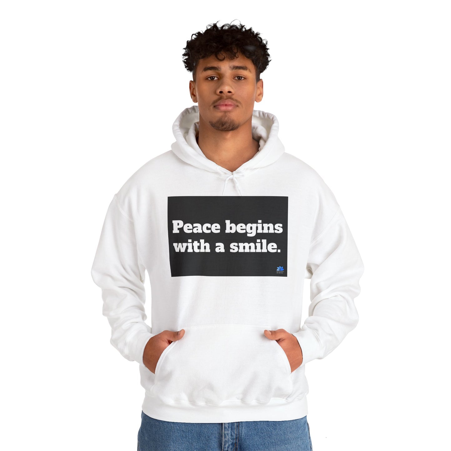 Back In Peace Unisex Heavy Blend ™ Hettegenser: Mother Teresa Quotes