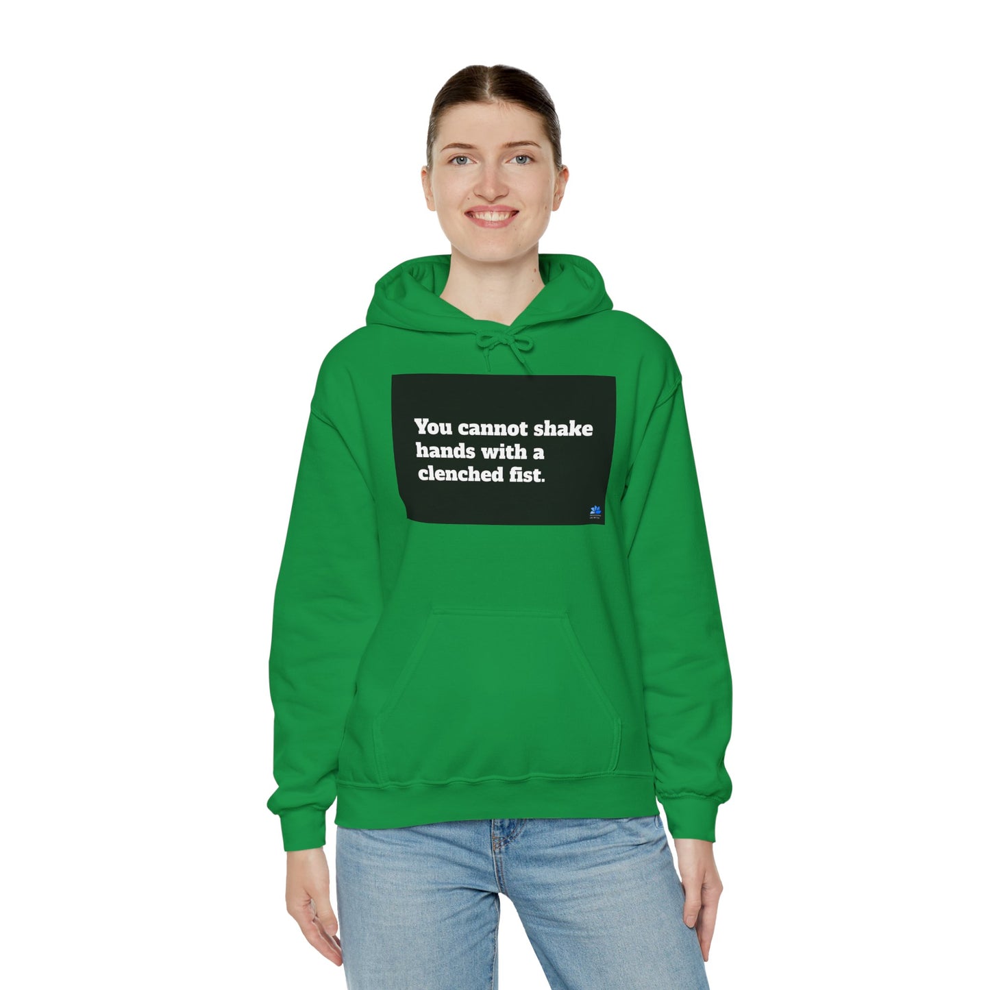 Back In Peace Unisex Heavy Blend ™ Hettegenser: Indira Gandhi Quotes