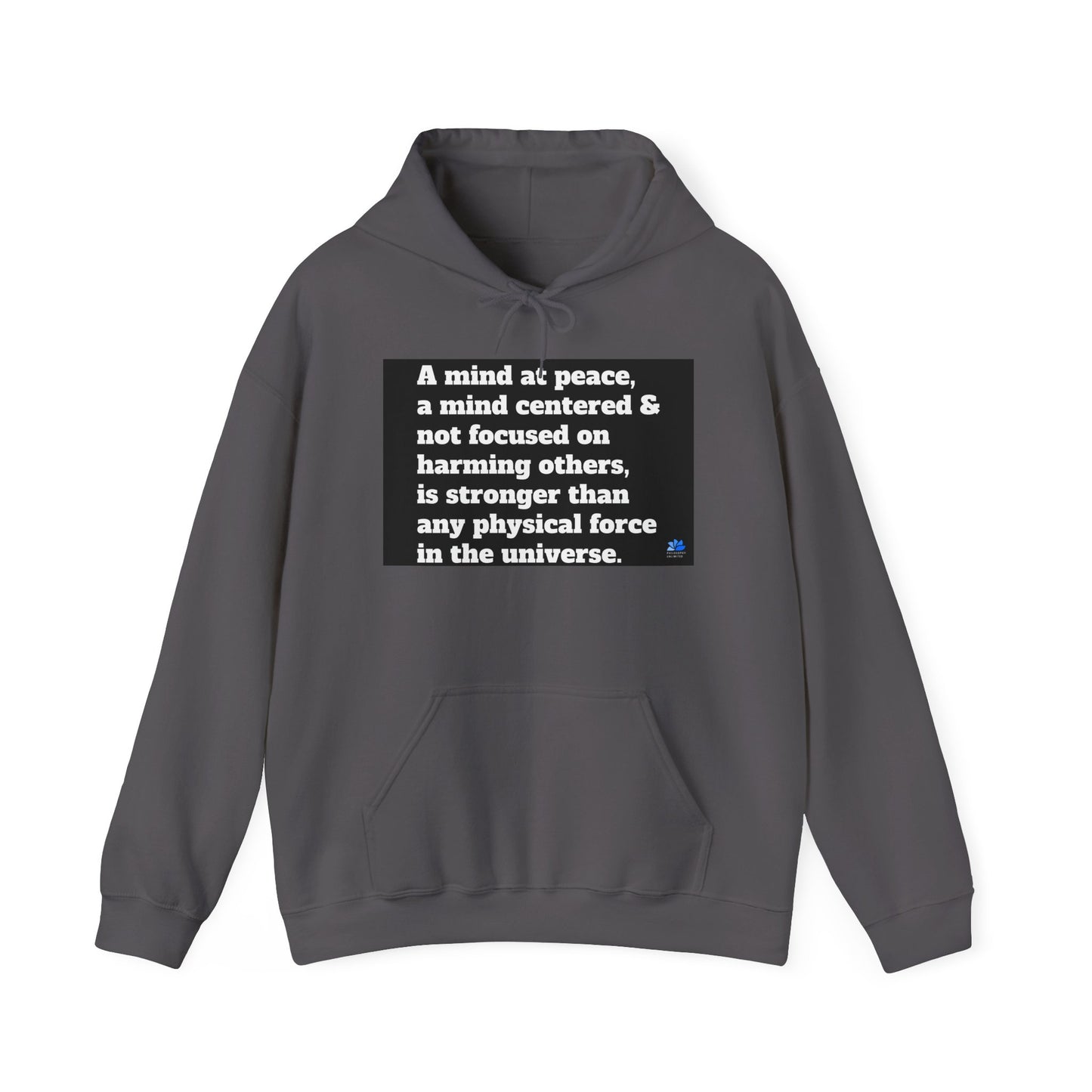 Back In Peace Sweat à capuche unisexe Heavy Blend™: Citations de Wayne Dyer