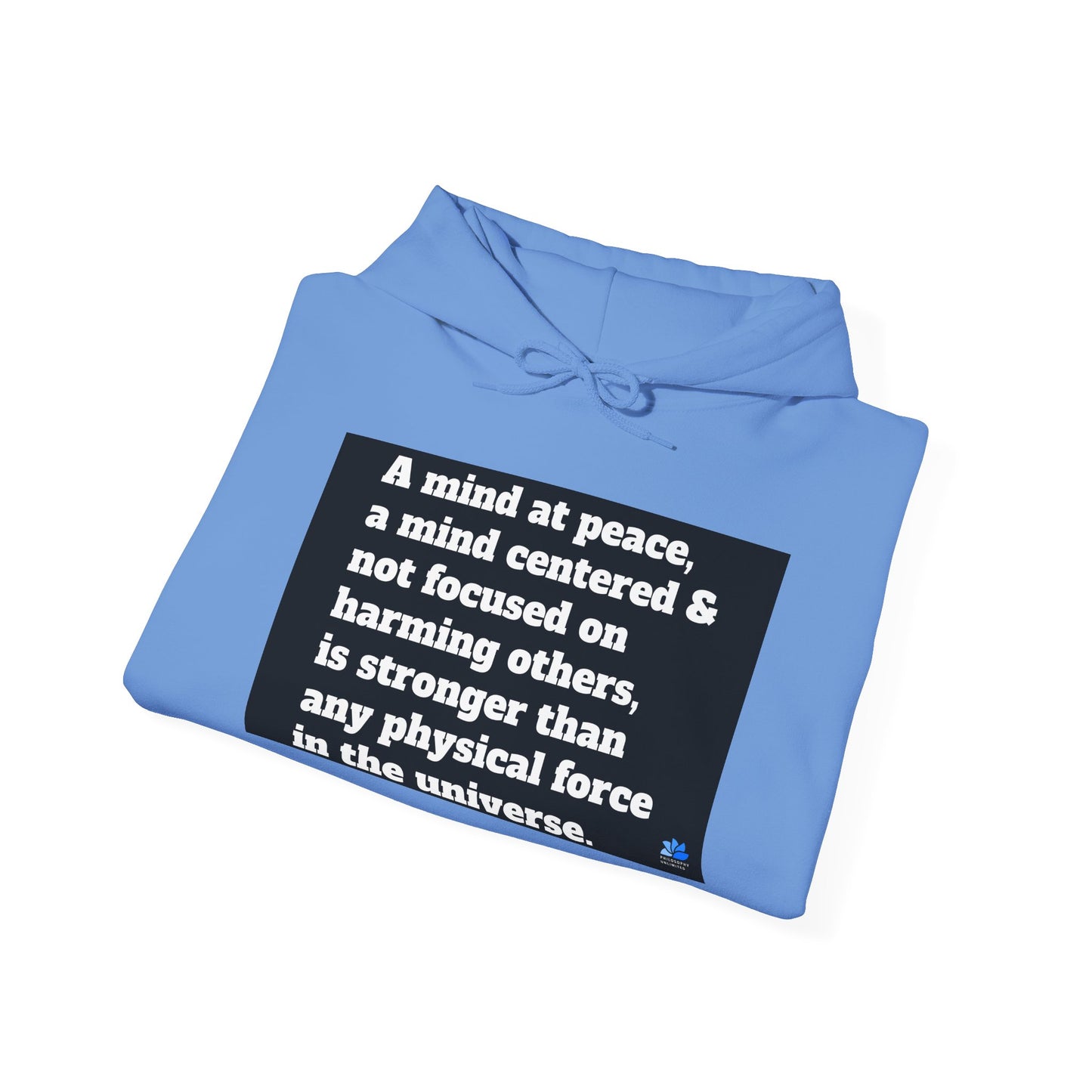 Back In Peace Sweat à capuche unisexe Heavy Blend™: Citations de Wayne Dyer