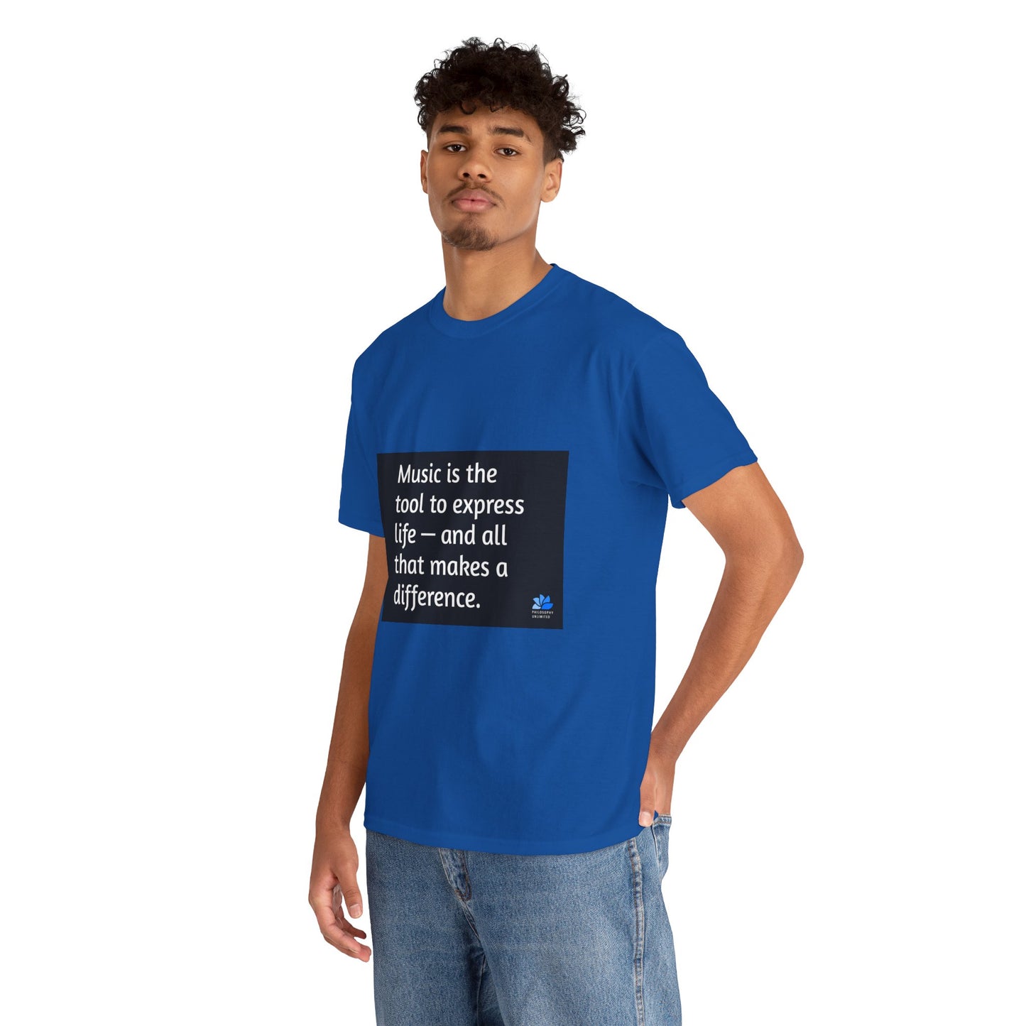 Alarm Dance Unisex ™ Tung Bomull T-skjorte: Herbie Hancock Quotes