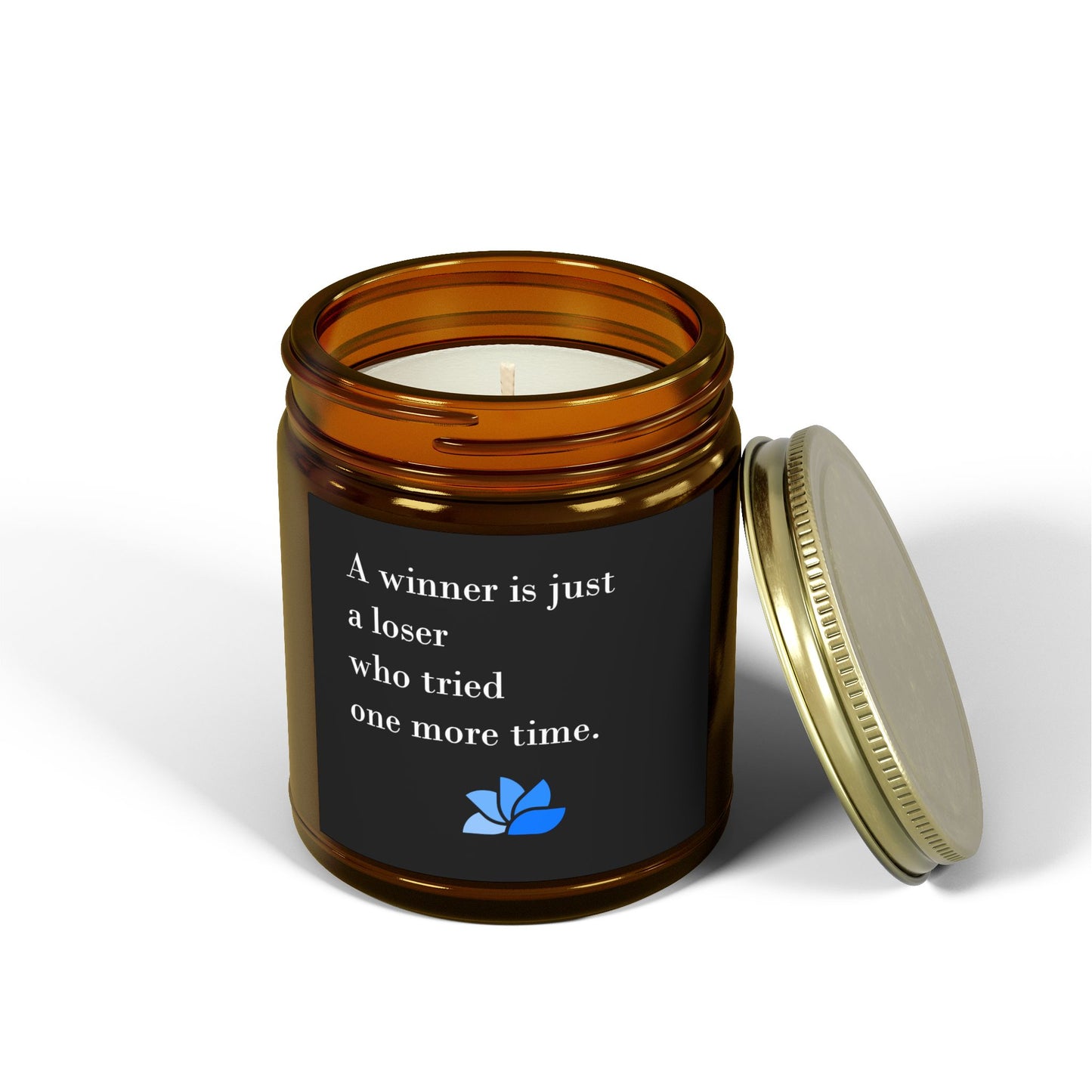 Possible Still™ Scented Candle (4oz, 9oz) (Black Theme): George M. Moore Jr. Quotes