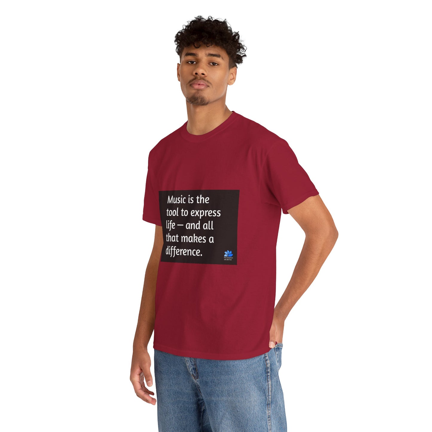 Alarm Dance Unisex ™ Tung Bomull T-skjorte: Herbie Hancock Quotes