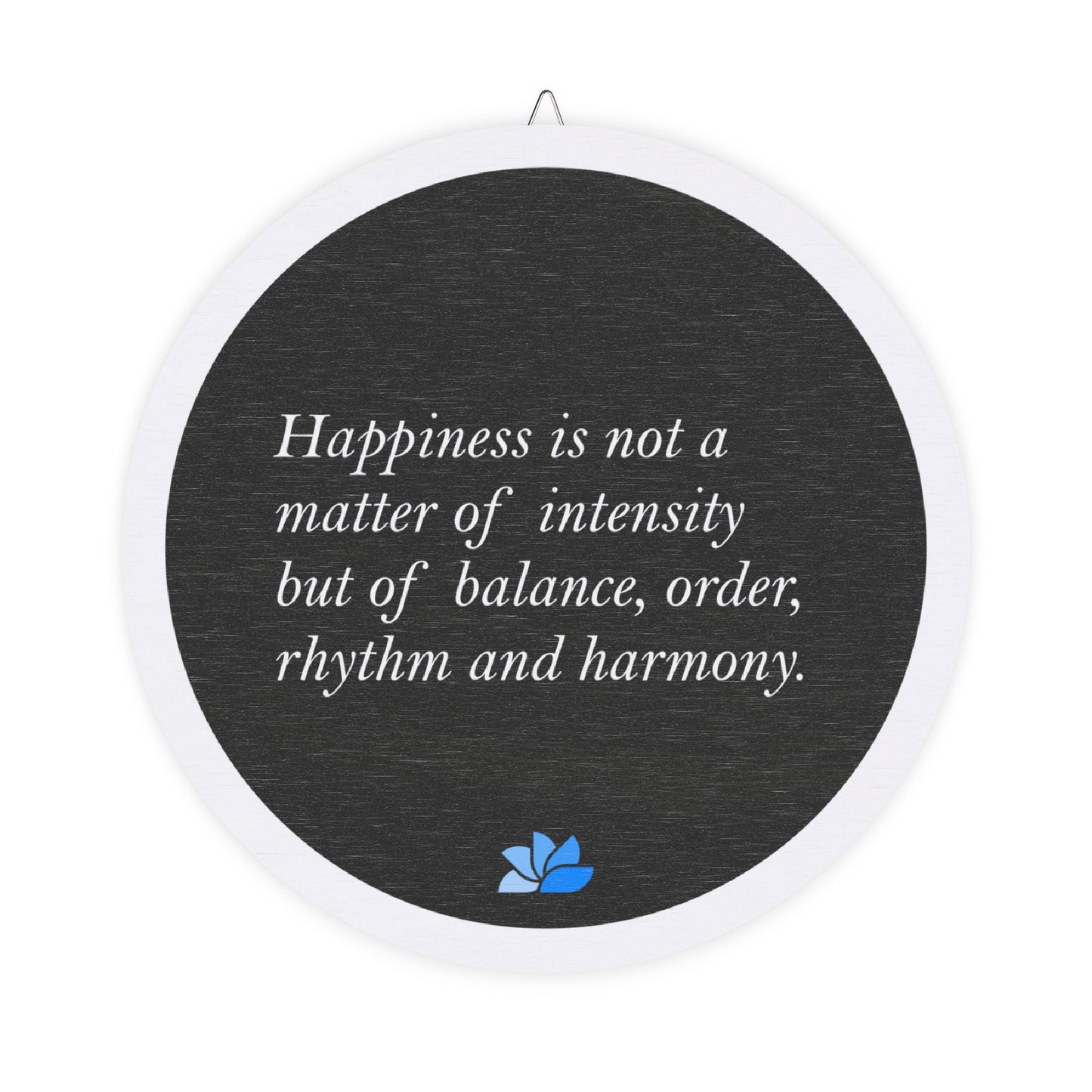 New Harmony™ Tre Hengende Skilt (Svart): Thomas Merton Quotes