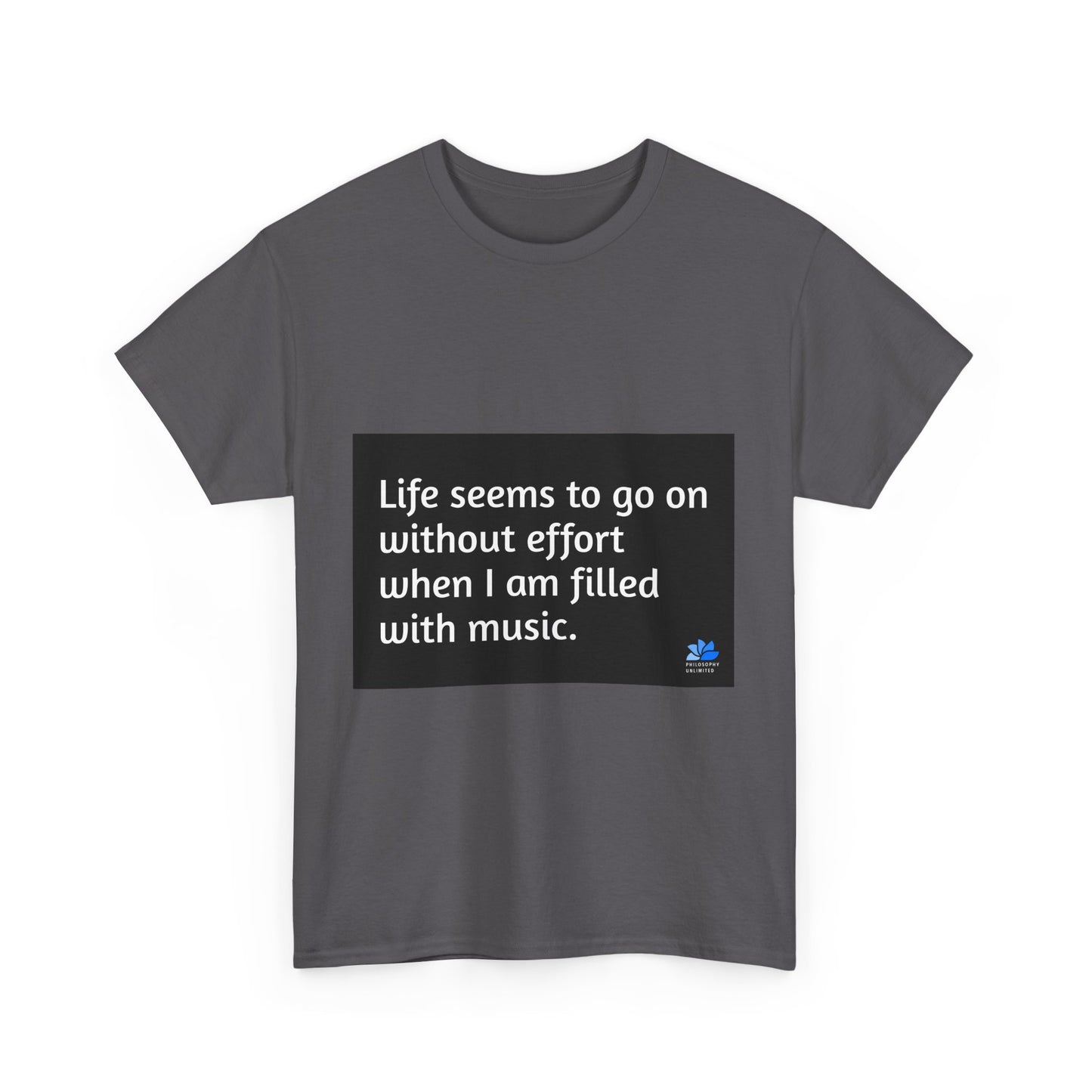 Alarm Dance Unisex ™ Heavy Cotton T-Shirt: Zitate von George Eliot