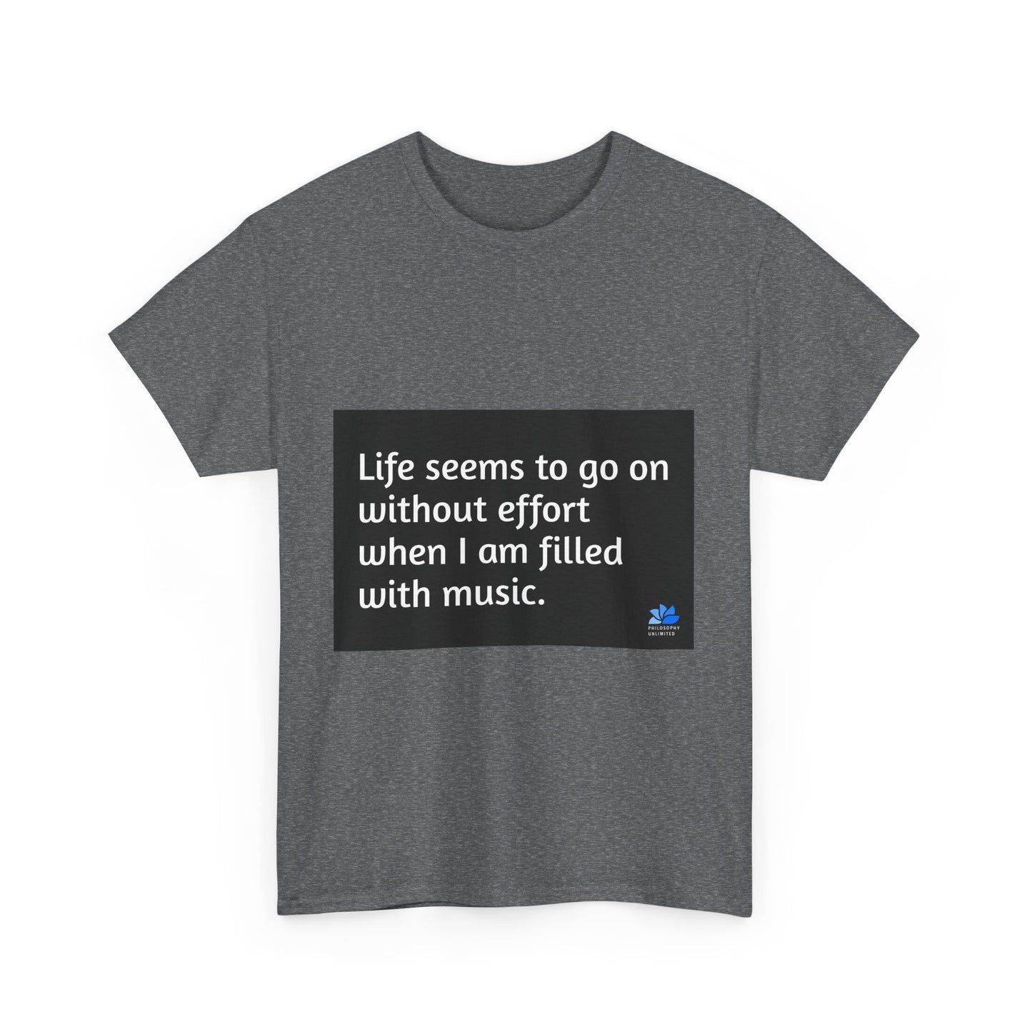 Alarm Dance Unisex ™ Heavy Cotton T-Shirt: Zitate von George Eliot